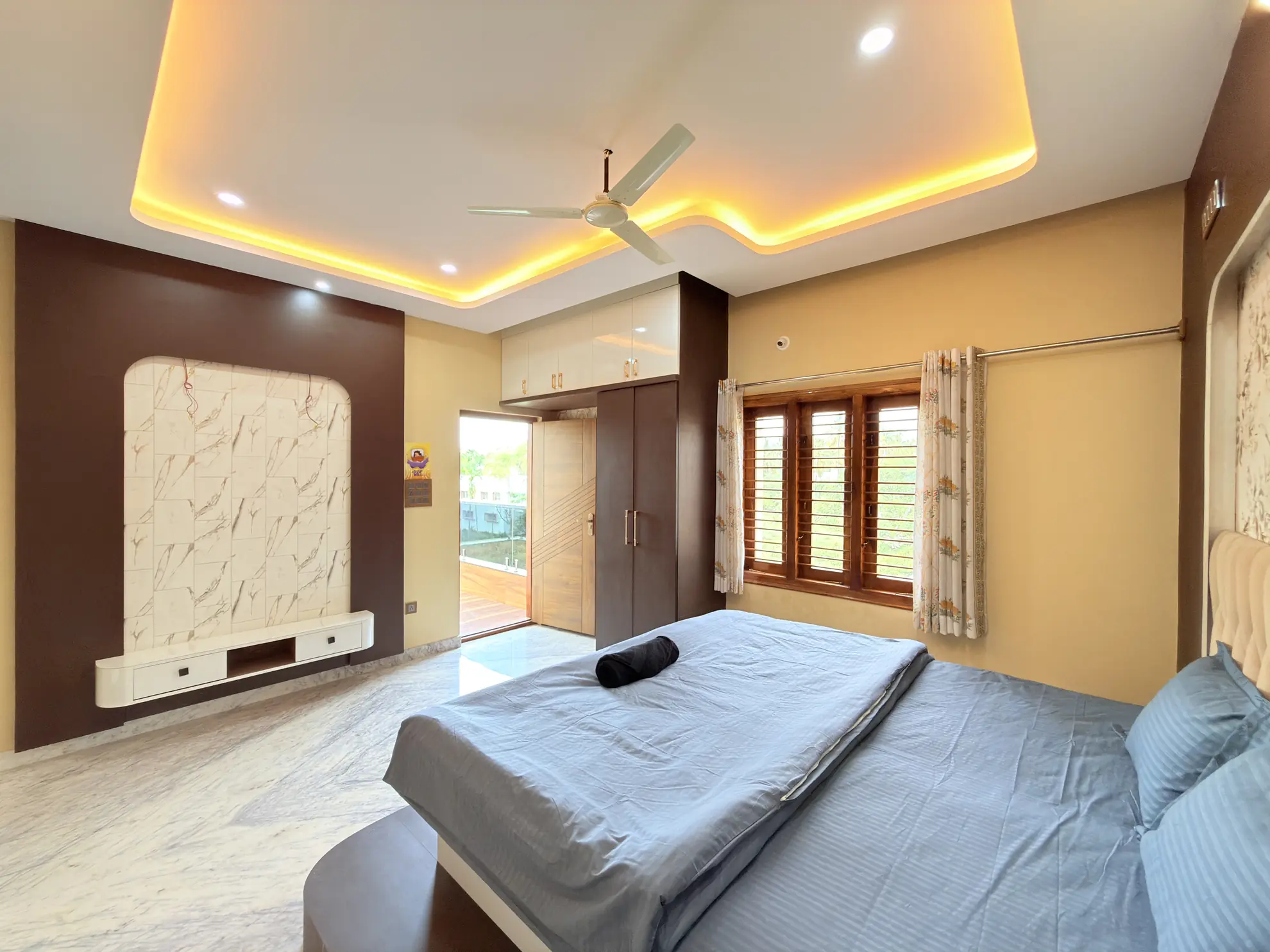 Second Bedroom 4 at Palm Breeze, Bengaluru