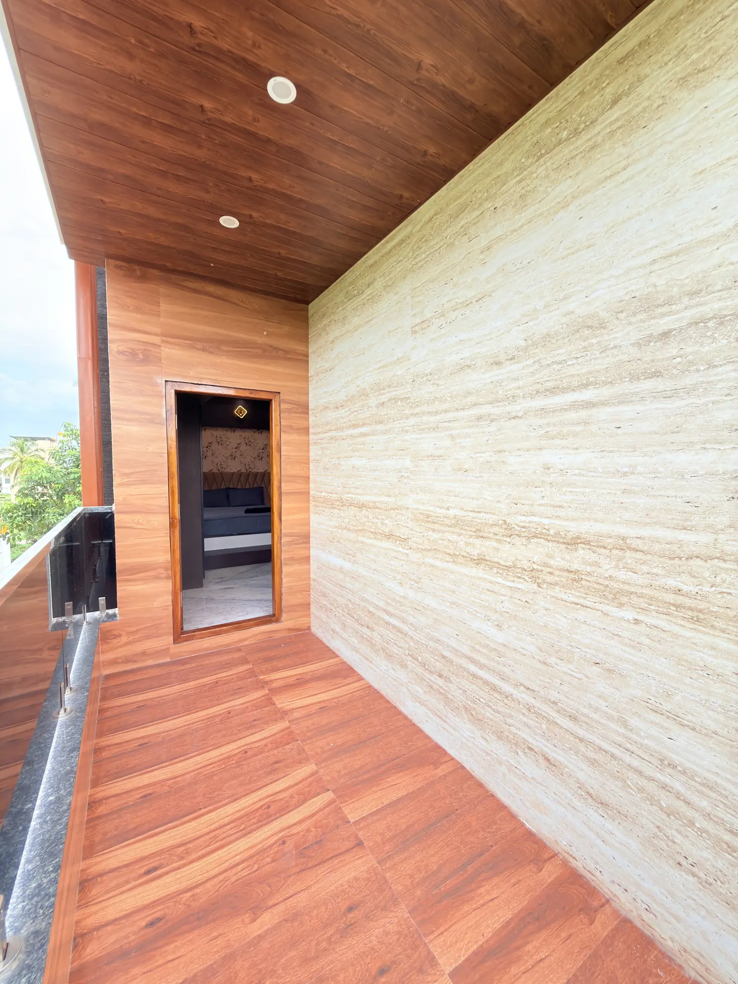 Second Bedroom 7 at Palm Breeze, Bengaluru