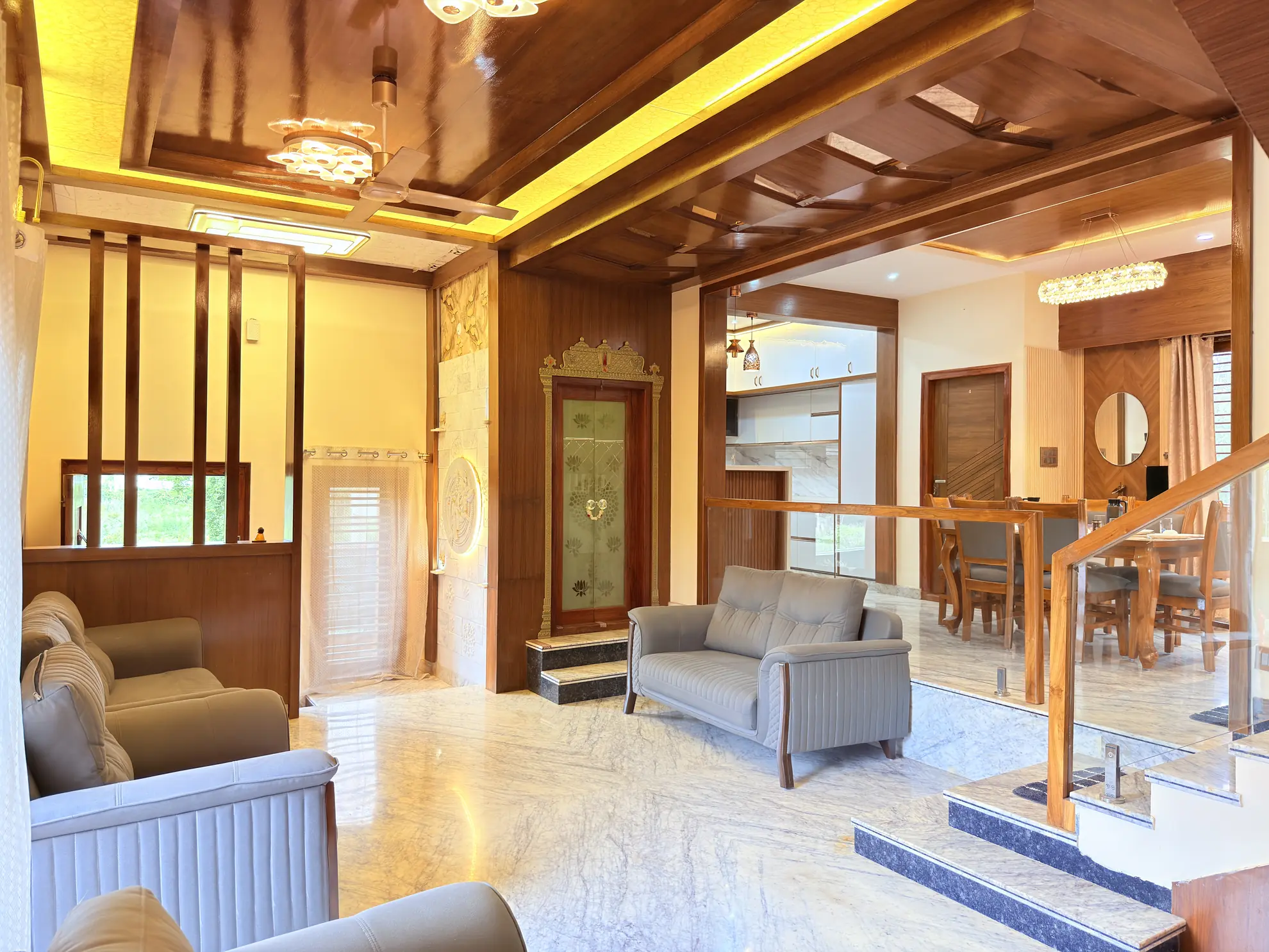 Living Area 8 at Palm Breeze, Bengaluru