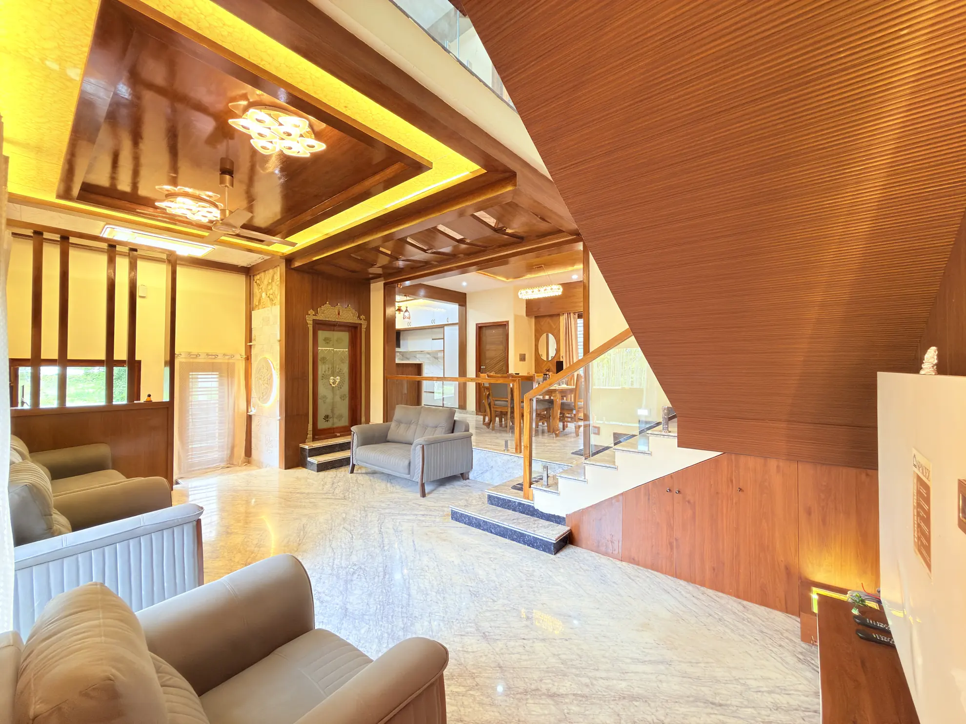 Living Area 7 at Palm Breeze, Bengaluru