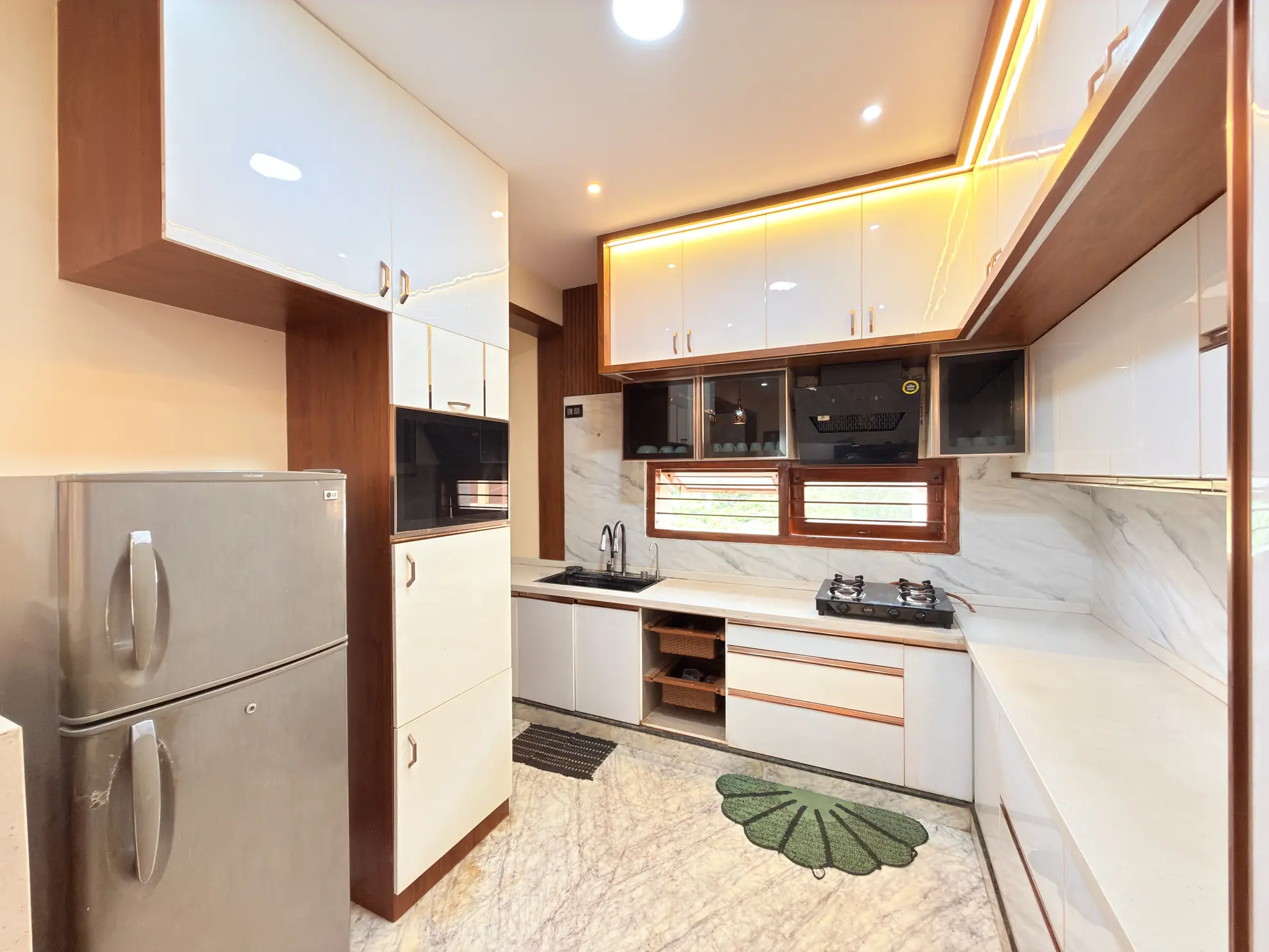 Kitchen 2 at Palm Breeze, Bengaluru