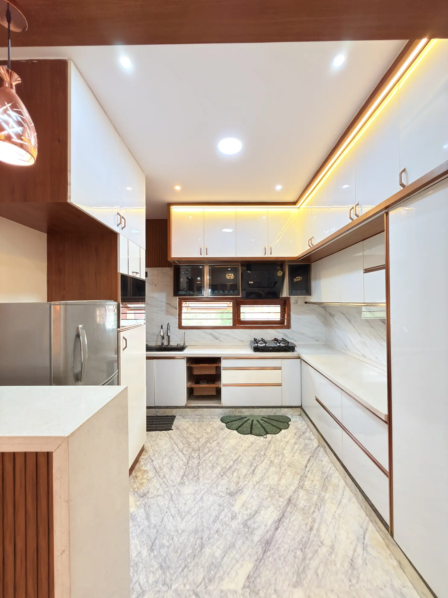 Kitchen at Palm Breeze, Bengaluru