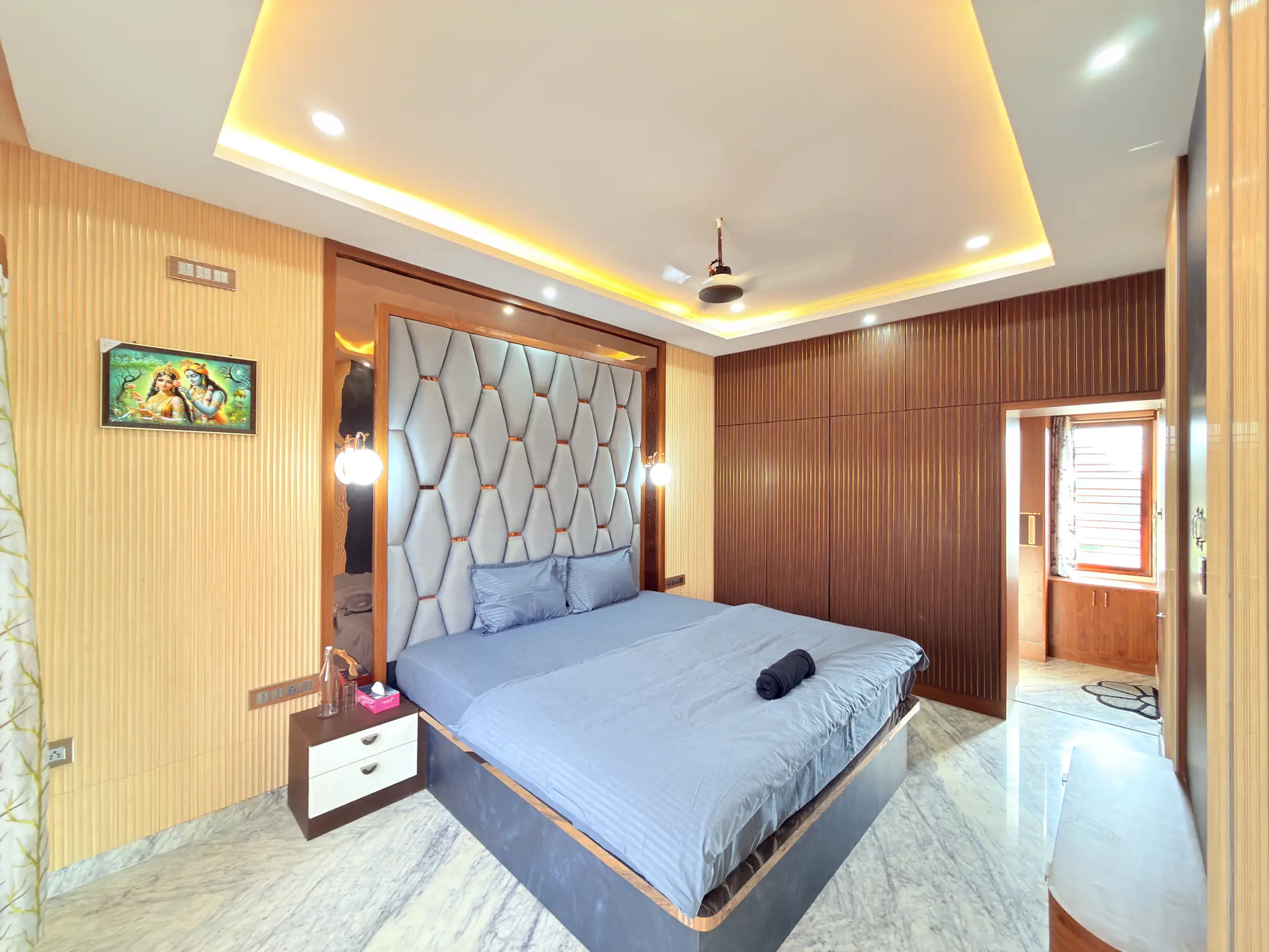 Fourth Bedroom at Palm Breeze, Bengaluru