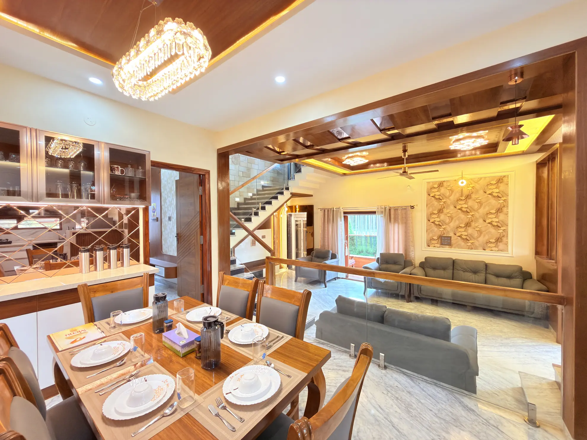 Dining Area 6 at Palm Breeze, Bengaluru