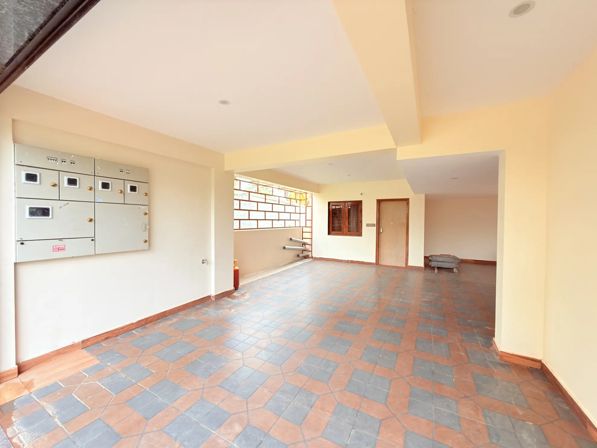 Entrance and Parking 10 at Palm Breeze, Bengaluru