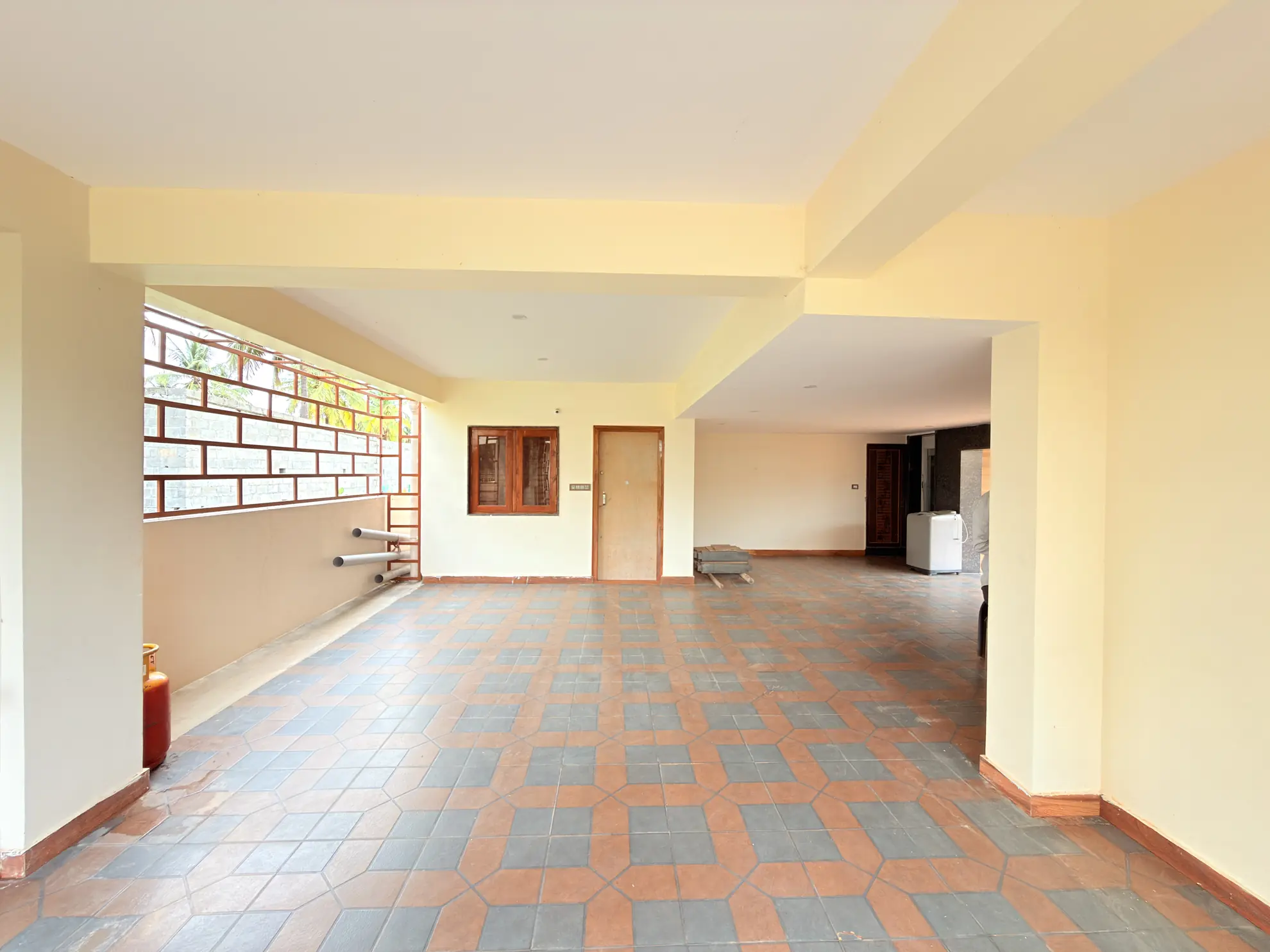 Entrance and Parking 11 at Palm Breeze, Bengaluru