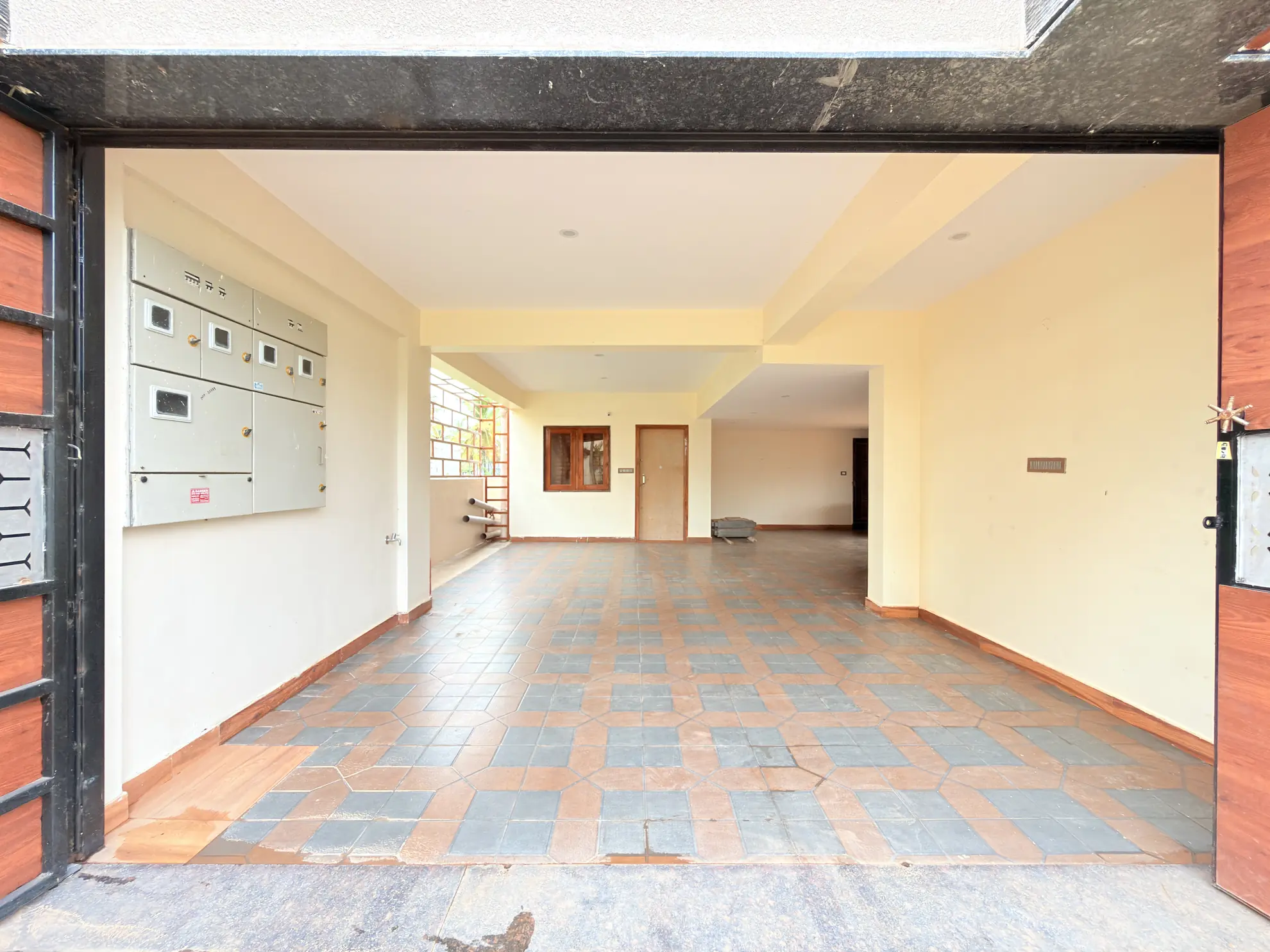 Entrance and Parking 9 at Palm Breeze, Bengaluru