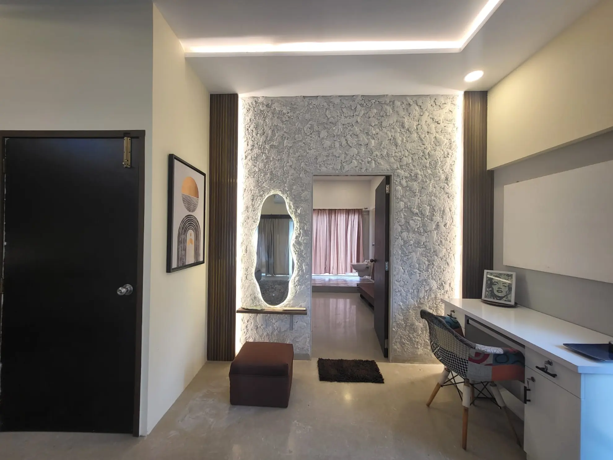 Third Bedroom 9 at Whispering Stones, Mumbai