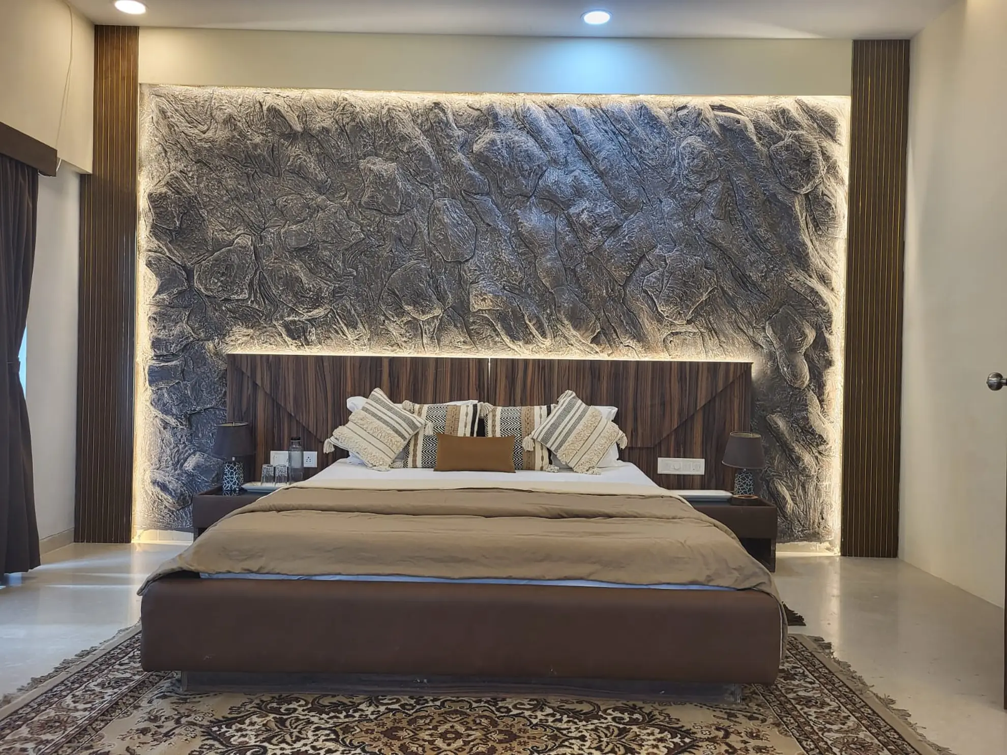 Third Bedroom 3 at Whispering Stones, Mumbai
