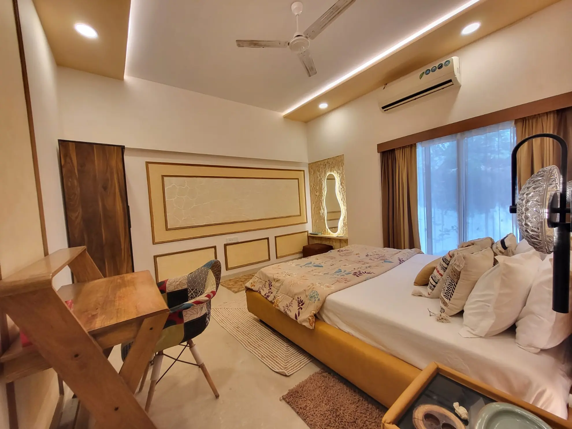 Second Bedroom 5 at Whispering Stones, Mumbai