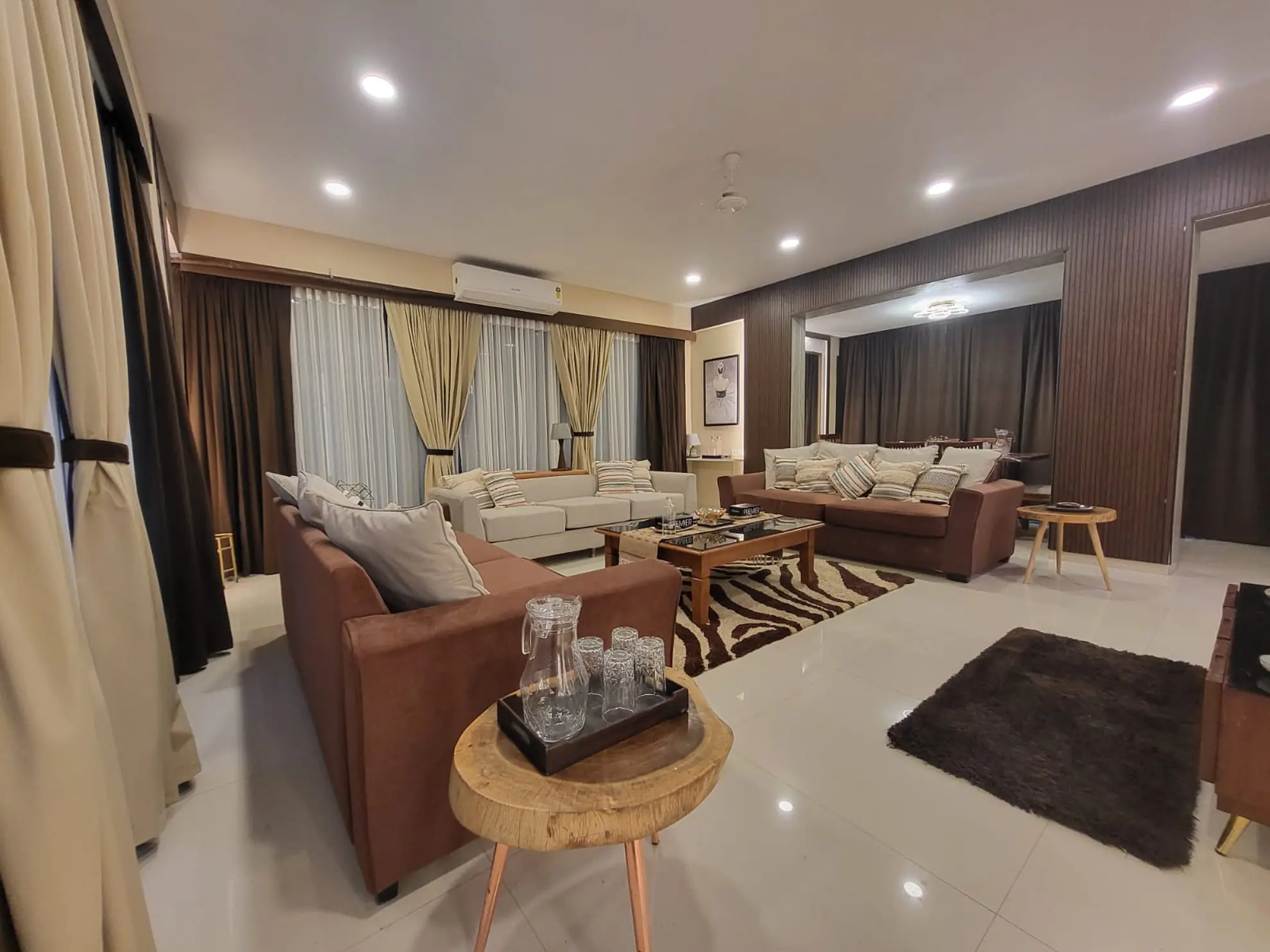 Living Area 2 at Whispering Stones, Mumbai