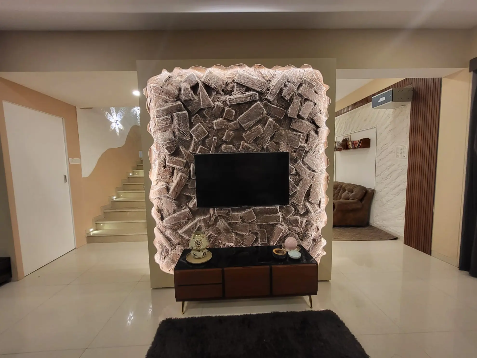 Living Area 9 at Whispering Stones, Mumbai