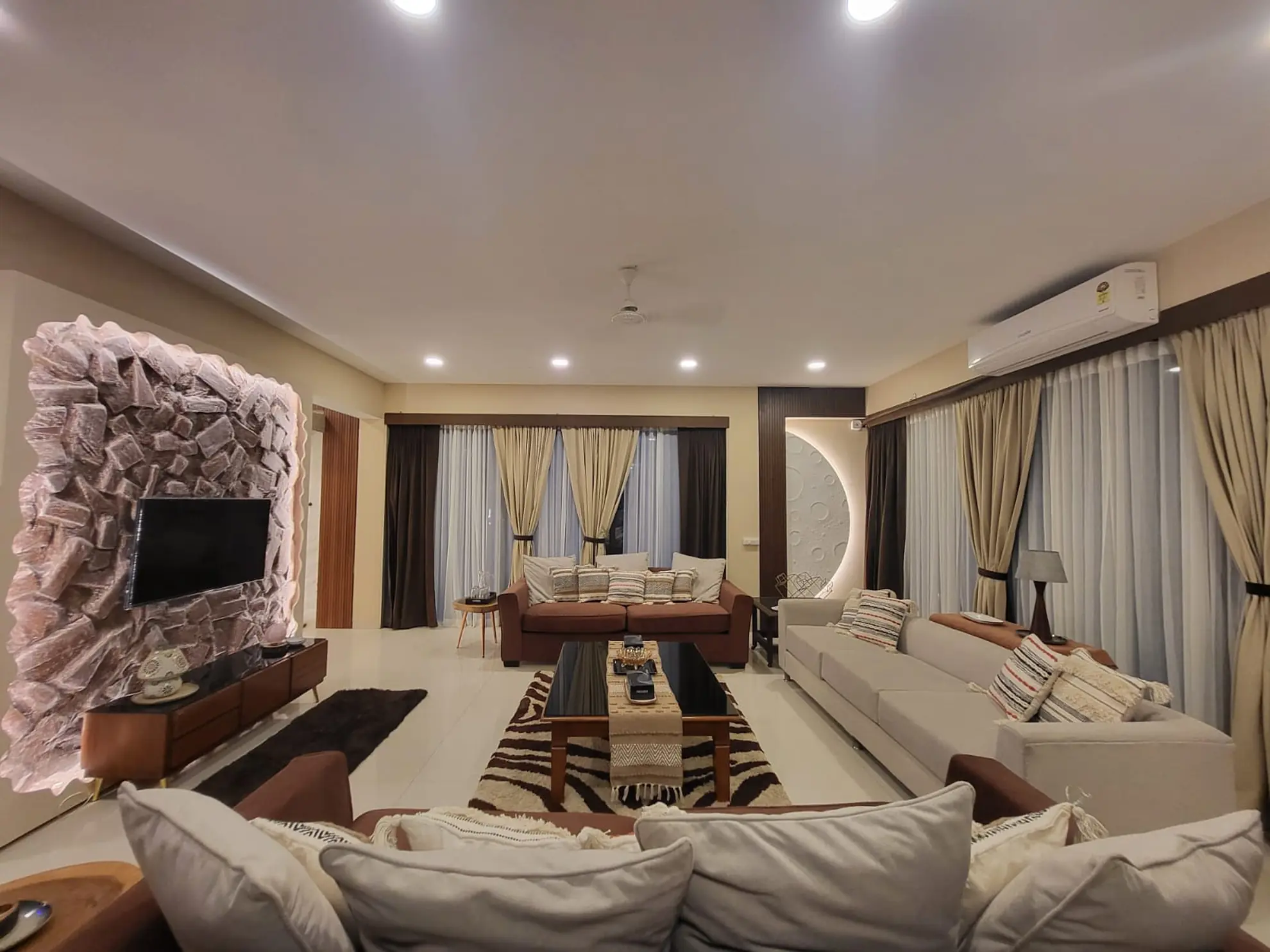 Living Area 5 at Whispering Stones, Mumbai