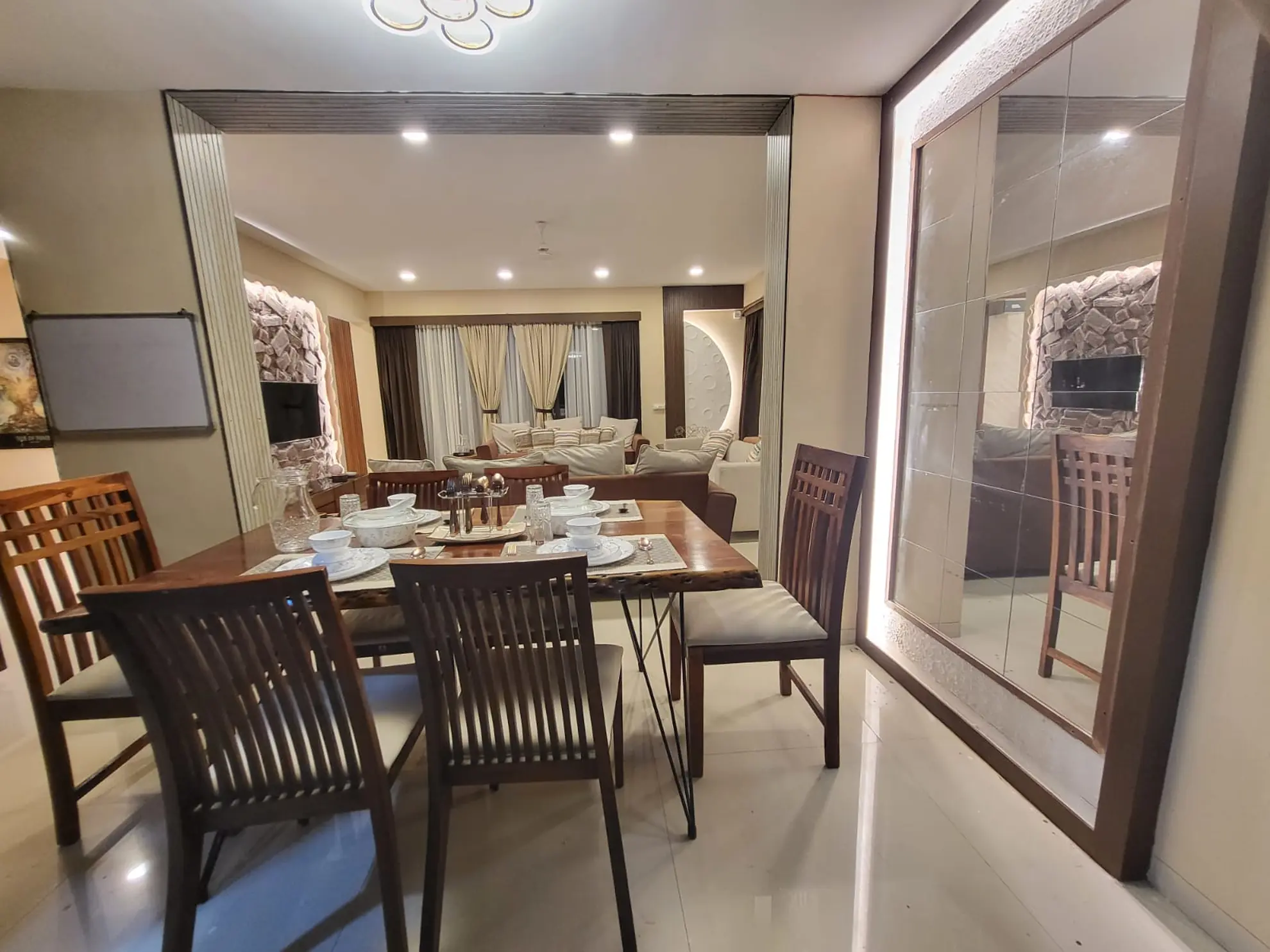 Dining Area 5 at Whispering Stones, Mumbai