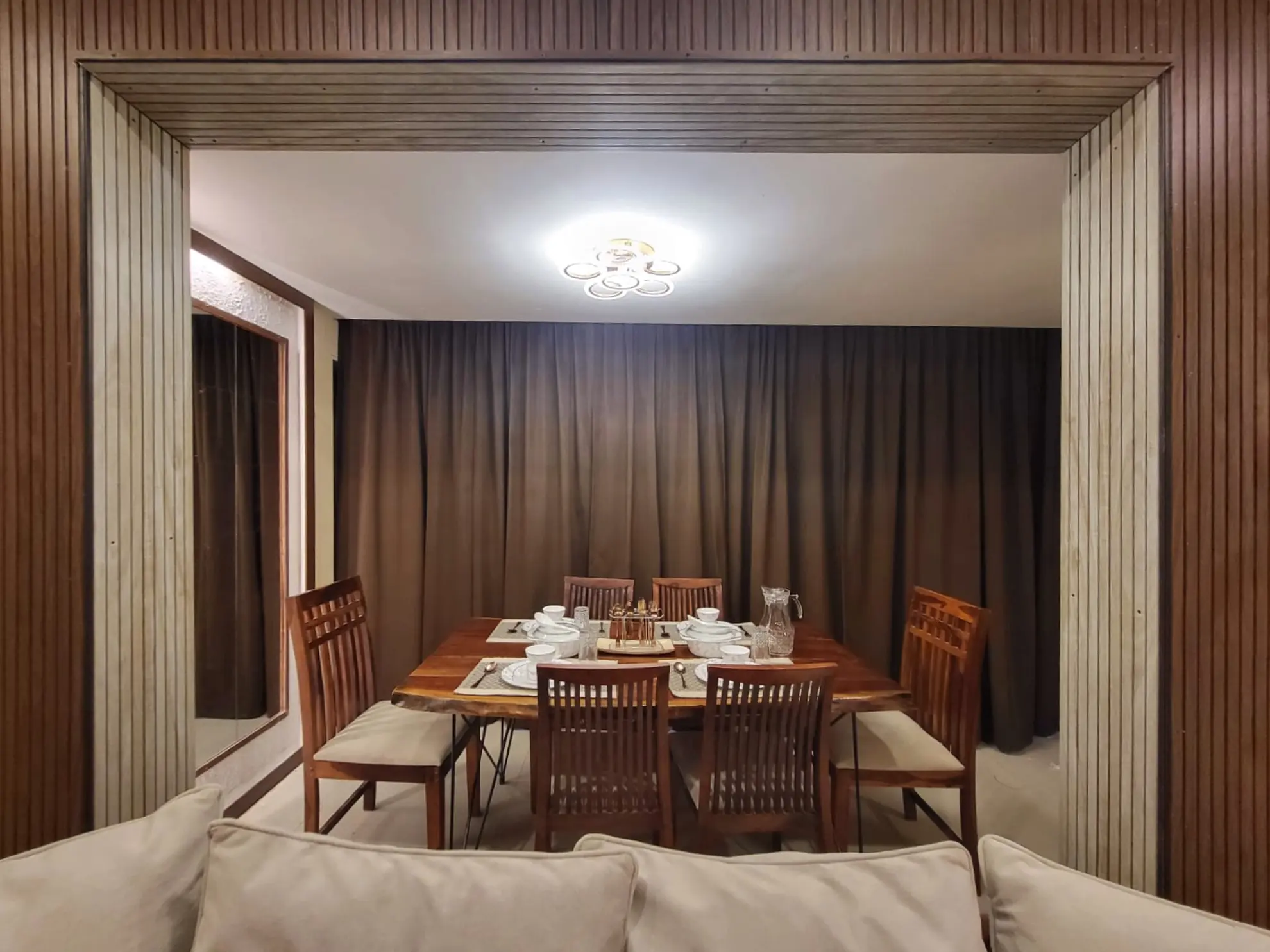 Dining Area 1 at Whispering Stones, Mumbai