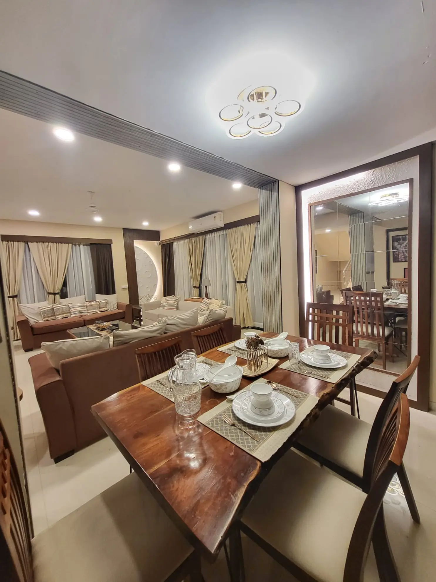 Dining Area 4 at Whispering Stones, Mumbai
