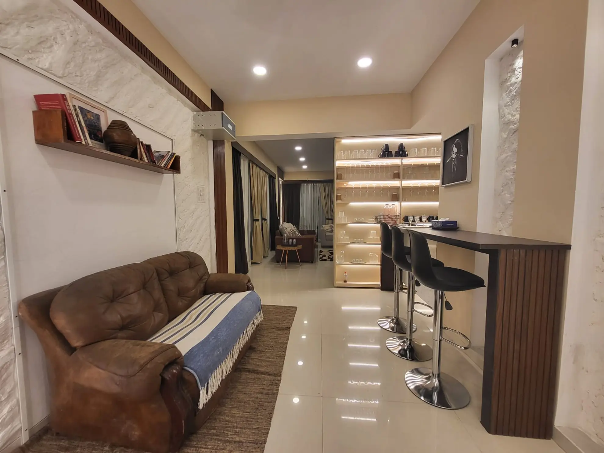 Bar Area at Whispering Stones, Mumbai