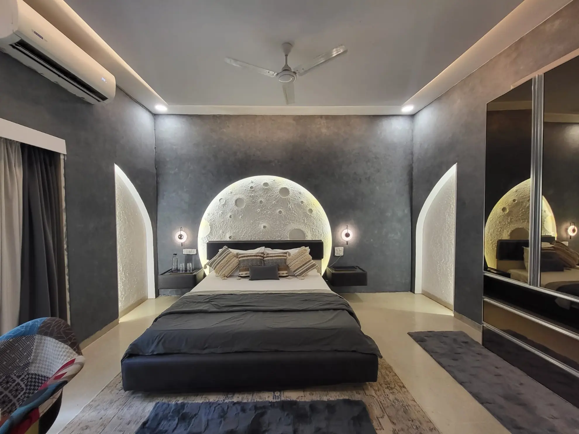 First Bedroom 2 at Whispering Stones, Mumbai