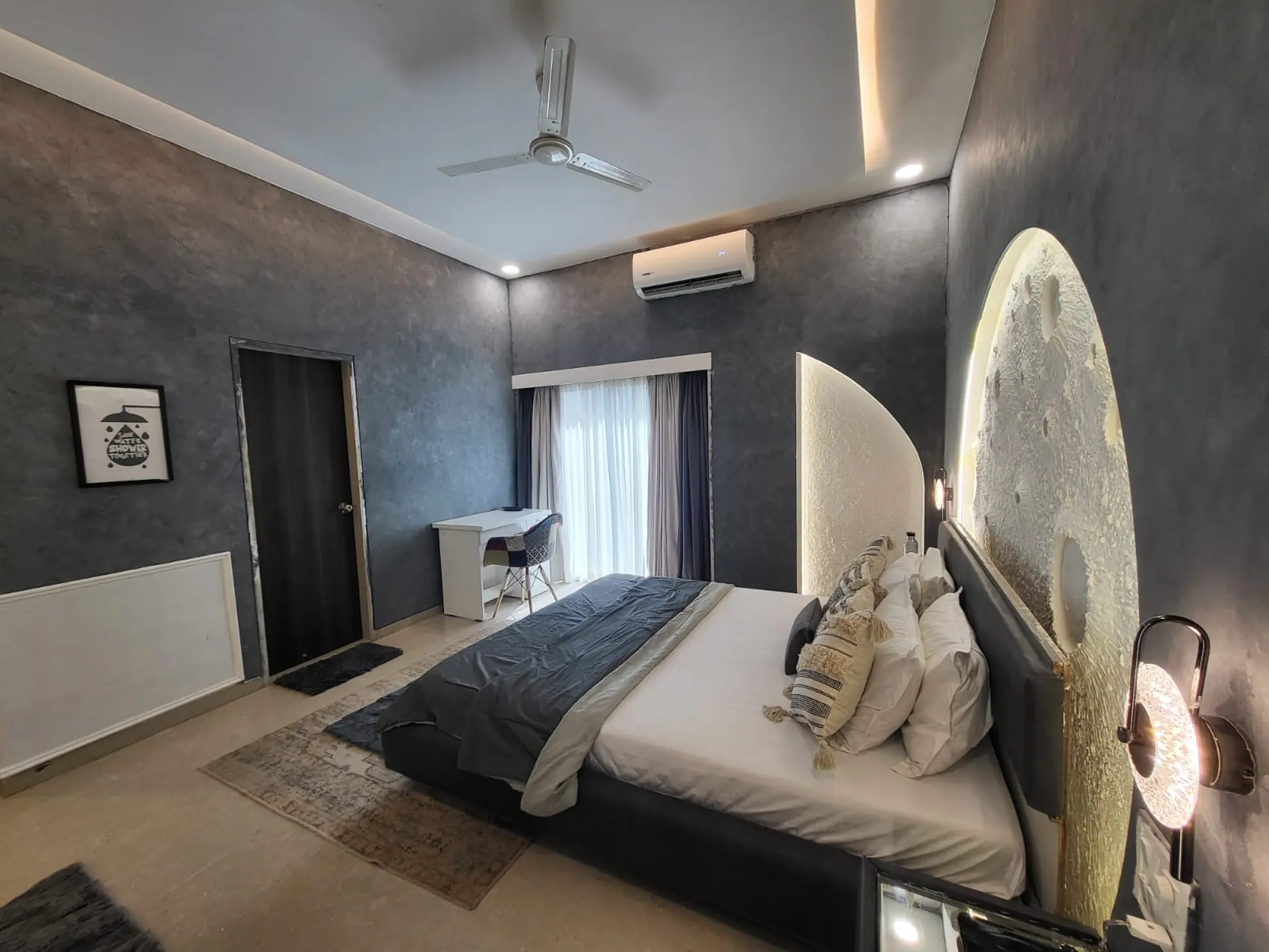 First Bedroom 4 at Whispering Stones, Mumbai