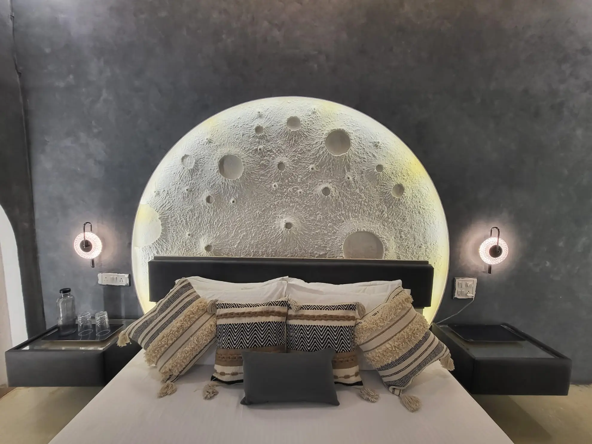 First Bedroom 5 at Whispering Stones, Mumbai