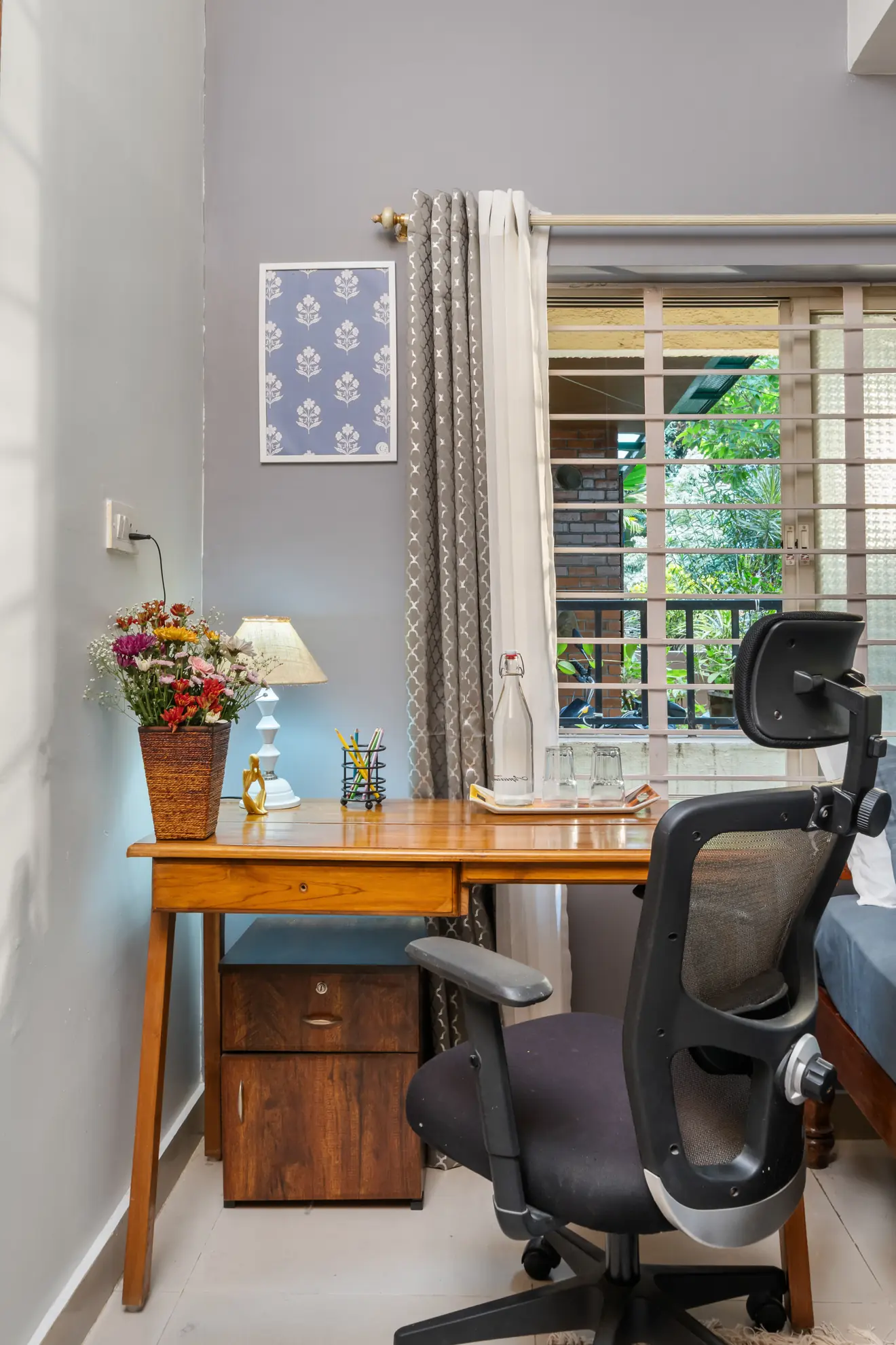 First Bedroom 4 at Vintage Haven, Bengaluru