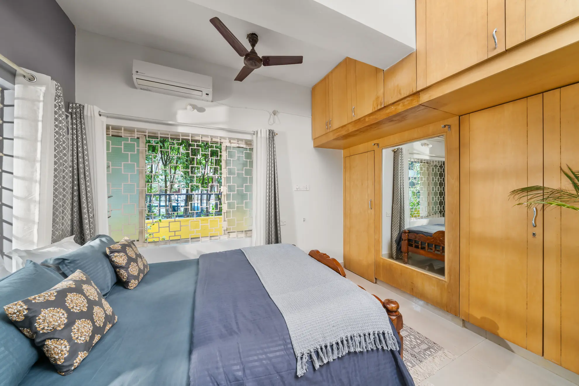 First Bedroom 2 at Vintage Haven, Bengaluru