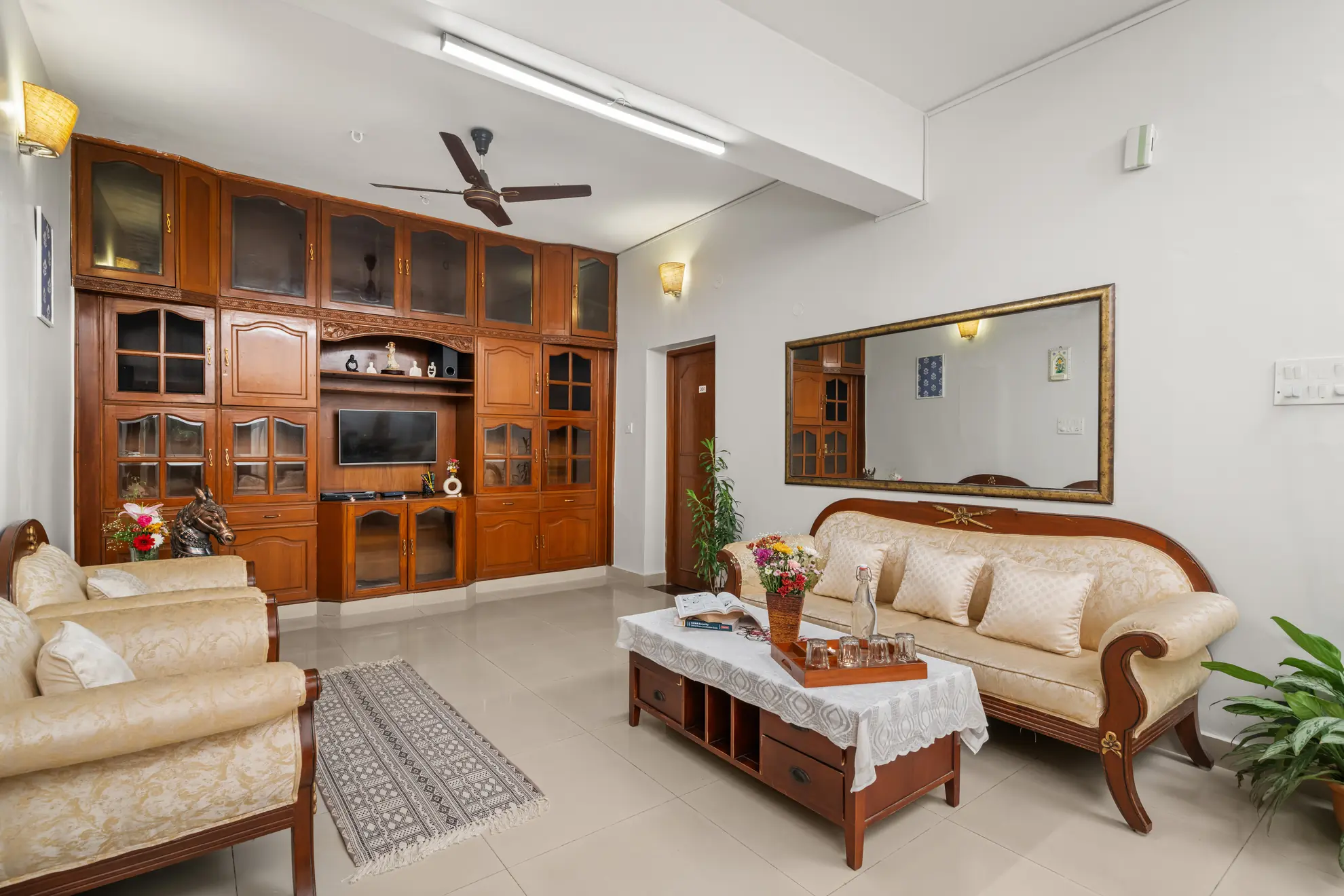 Living Area 2 at Vintage Haven, Bengaluru