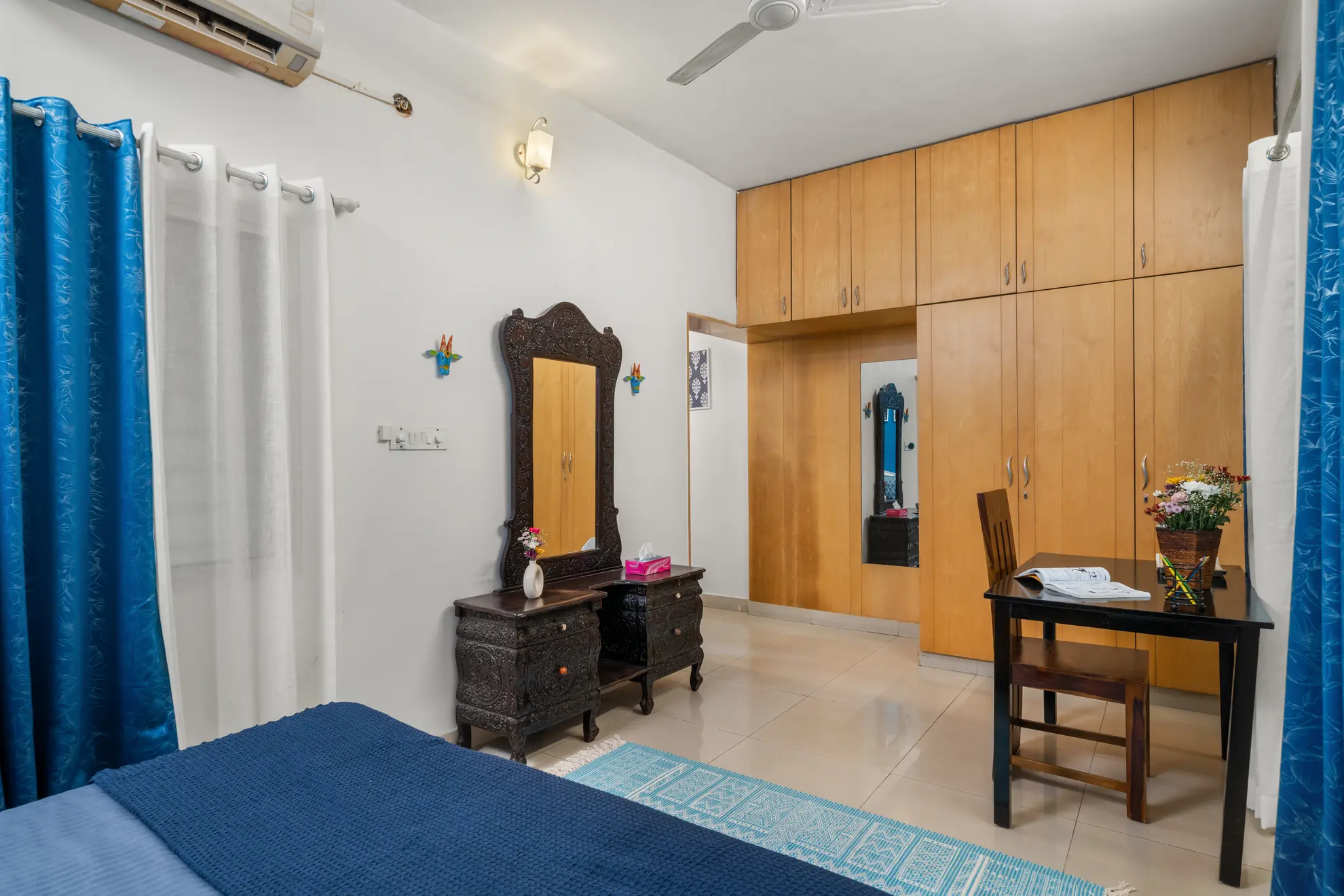 Second Bedroom 7 at Vintage Haven, Bengaluru