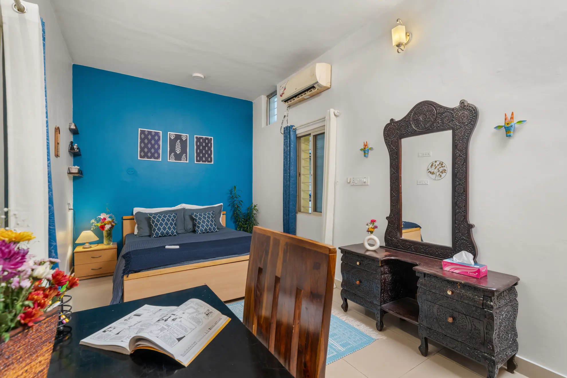 Second Bedroom 4 at Vintage Haven, Bengaluru