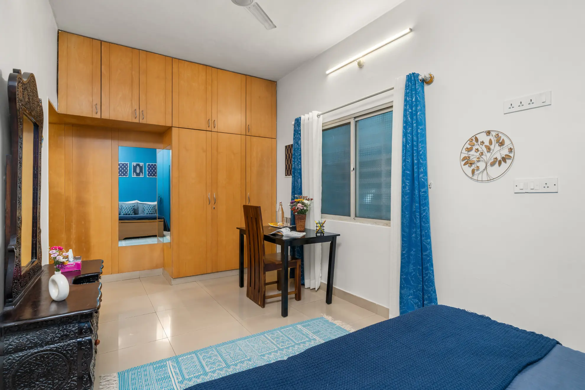 Second Bedroom 5 at Vintage Haven, Bengaluru