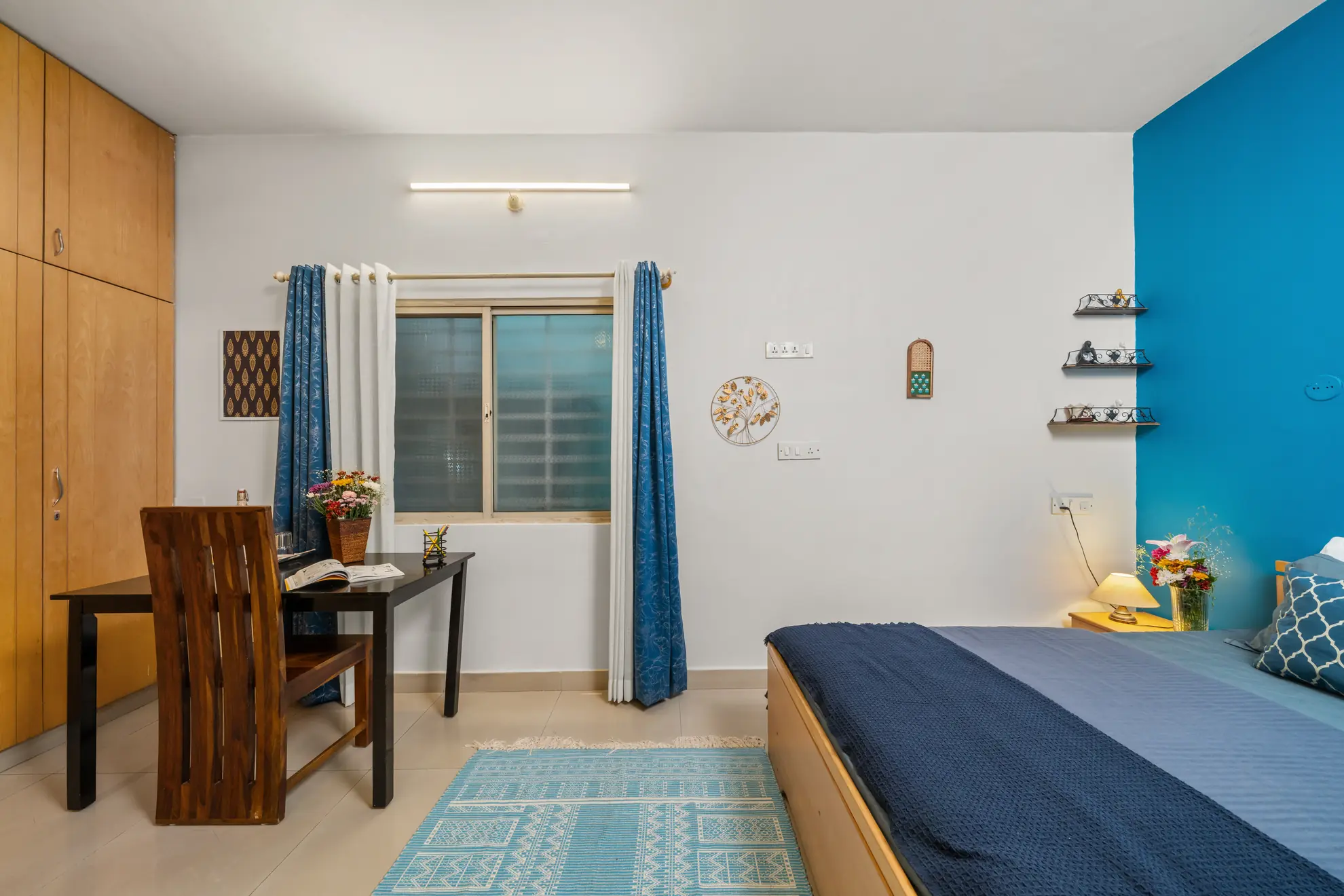 Second Bedroom 6 at Vintage Haven, Bengaluru