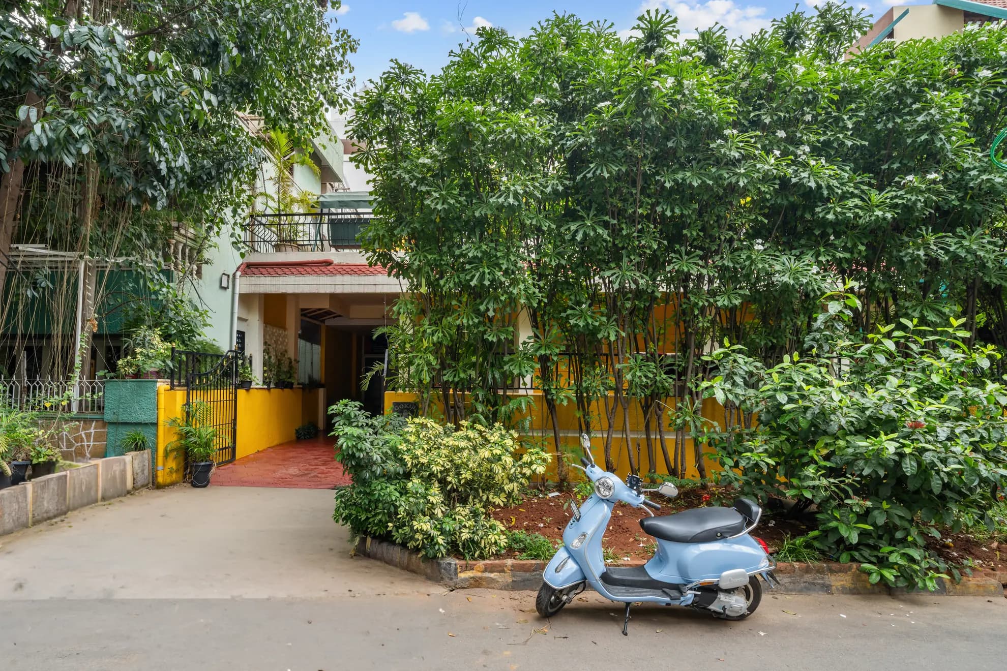 Entrance and Parking at Vintage Haven, Bengaluru