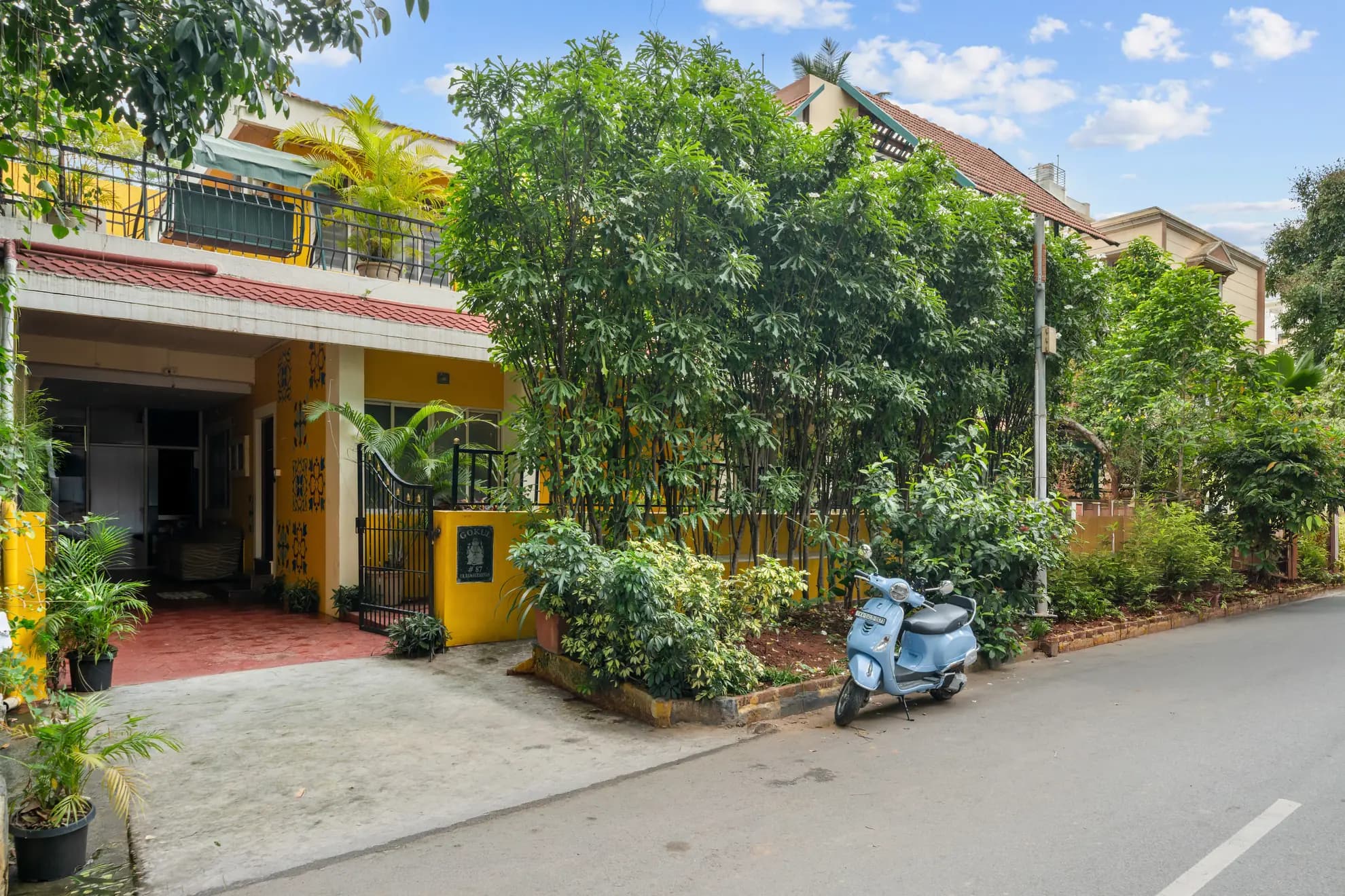 Entrance and Parking 2 at Vintage Haven, Bengaluru