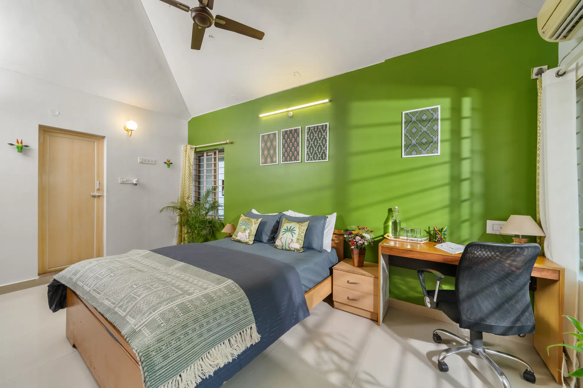 Fourth Bedroom 5 at Vintage Haven, Bengaluru