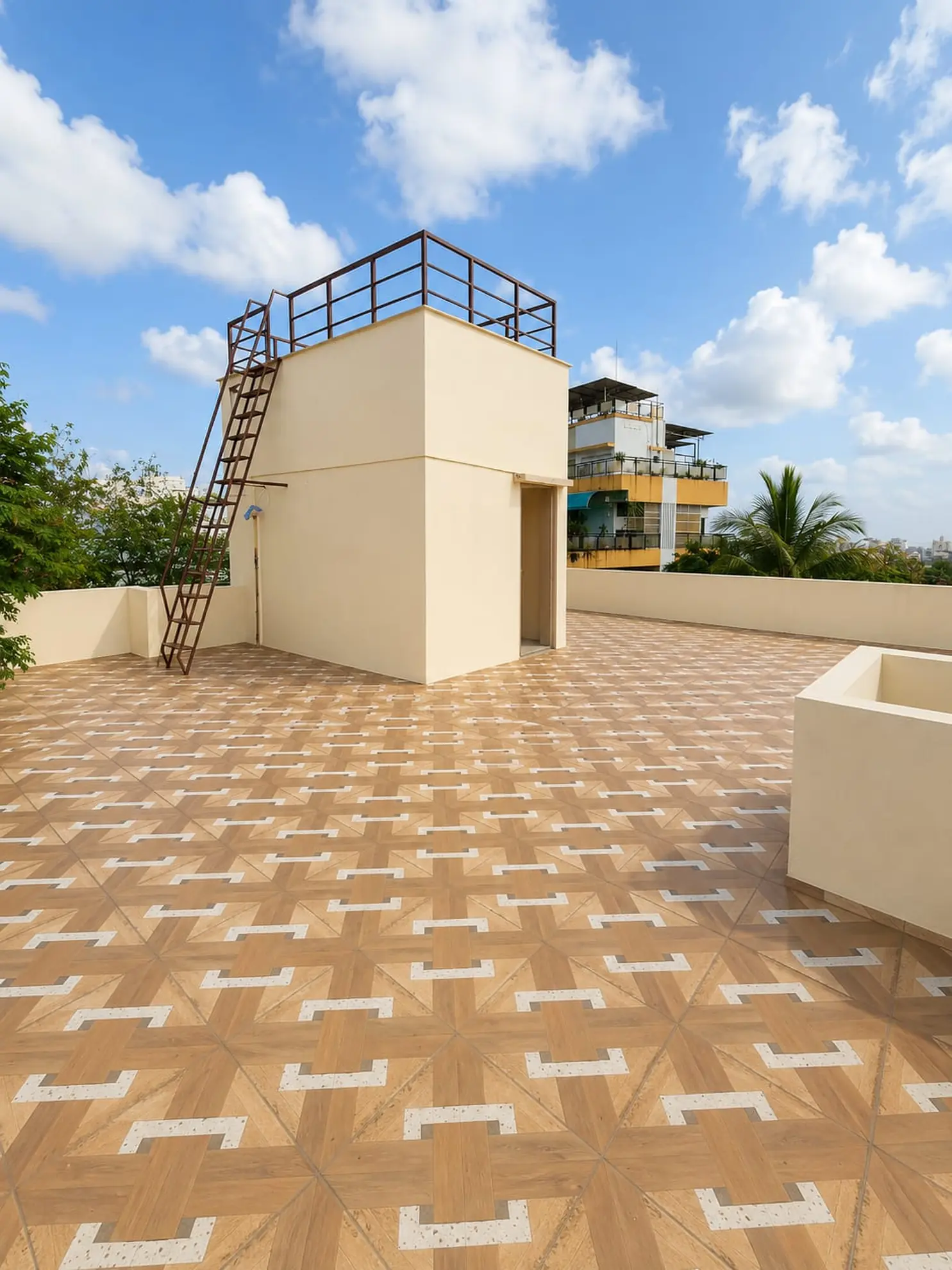 Terrace at Whispering Stones, Mumbai