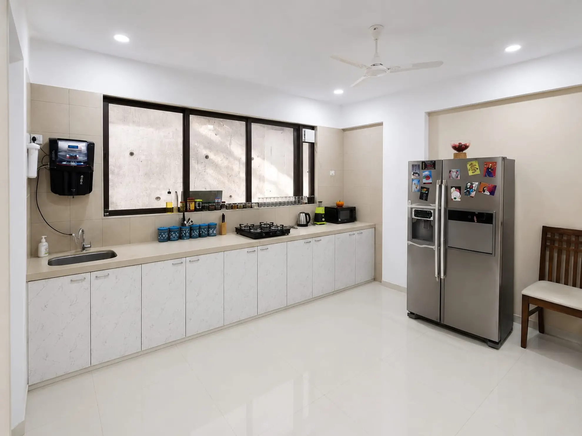 Kitchen at Whispering Stones, Mumbai