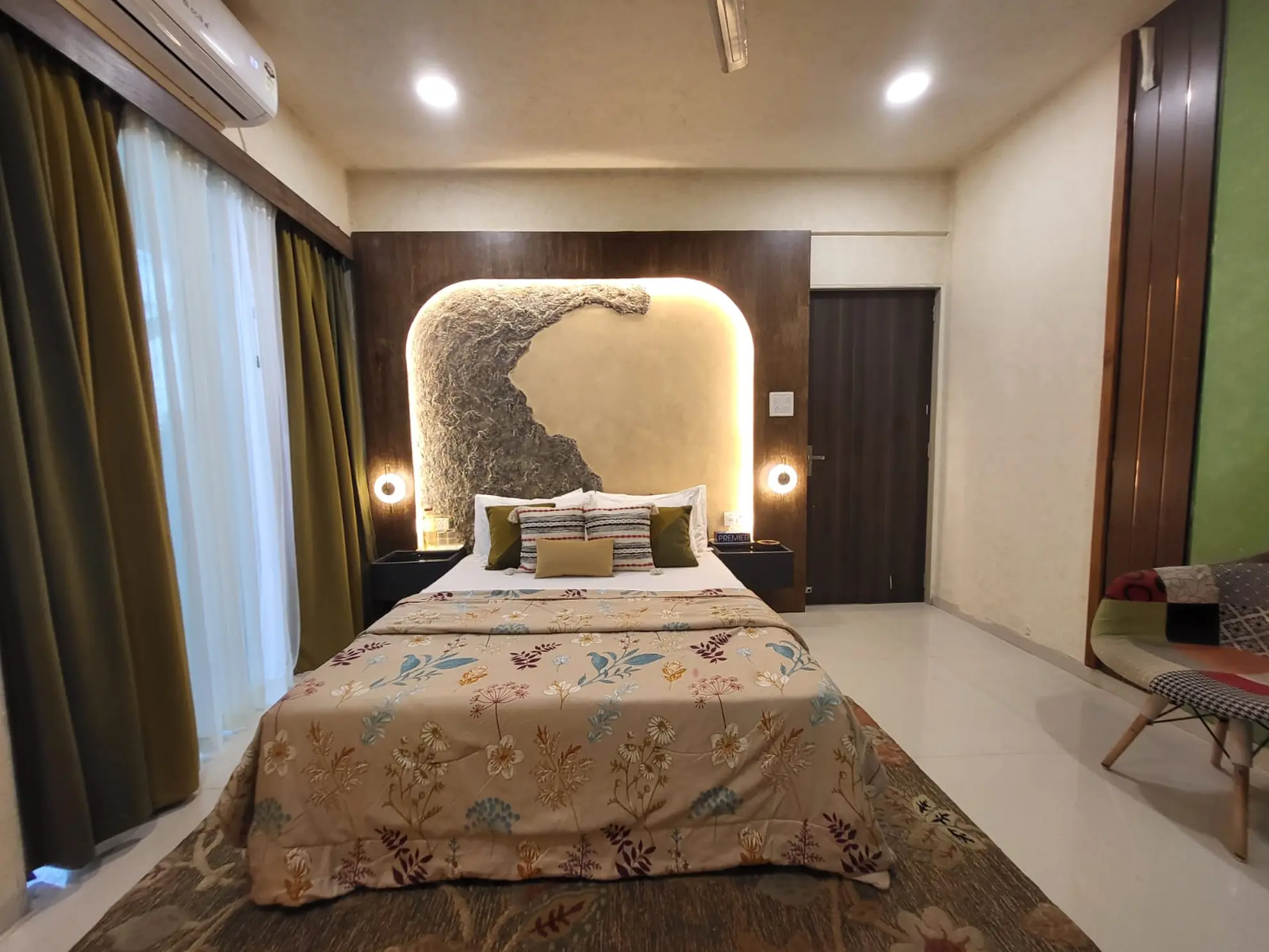 Fourth Bedroom 2 at Whispering Stones, Mumbai