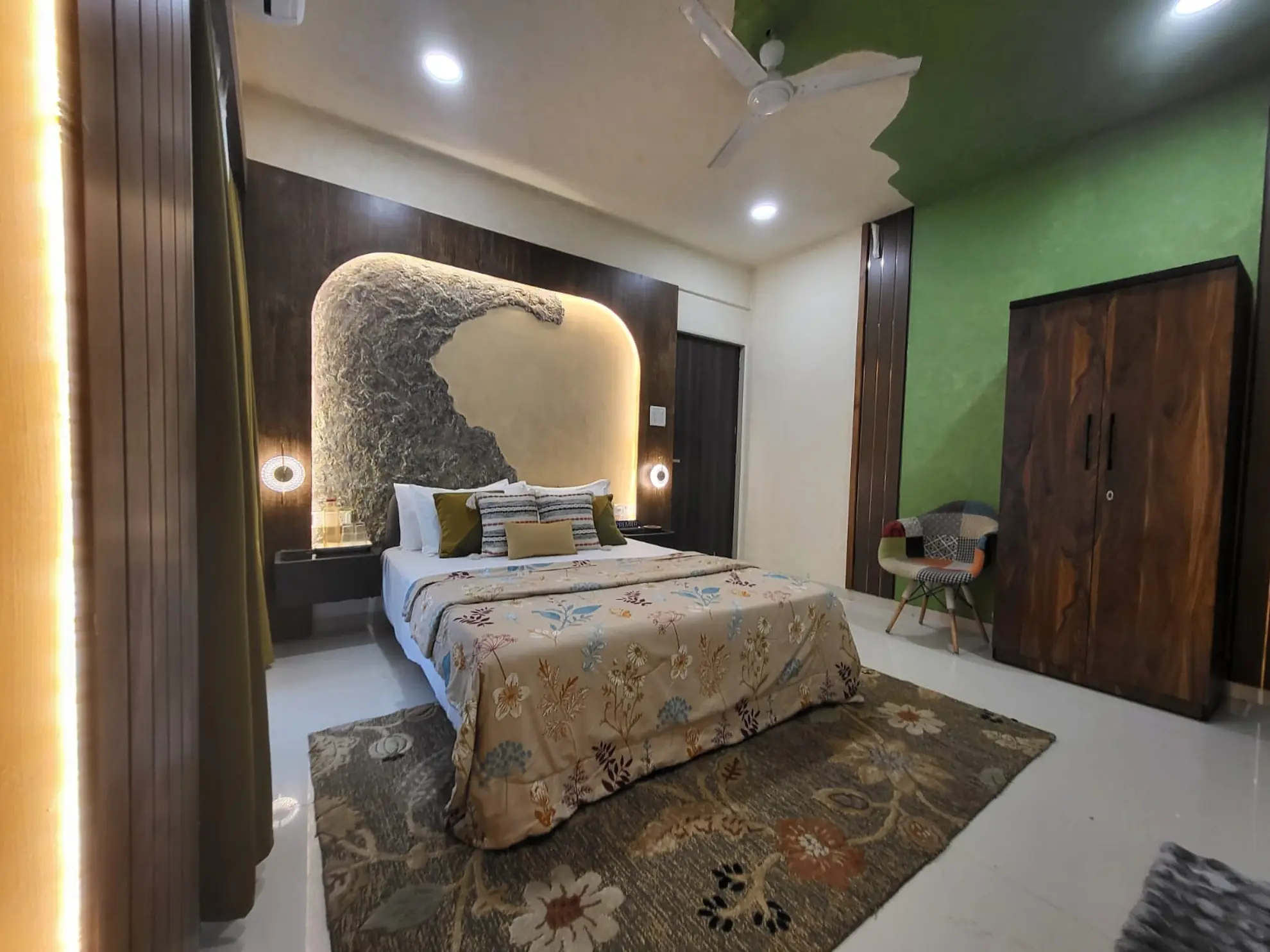 Fourth Bedroom 4 at Whispering Stones, Mumbai