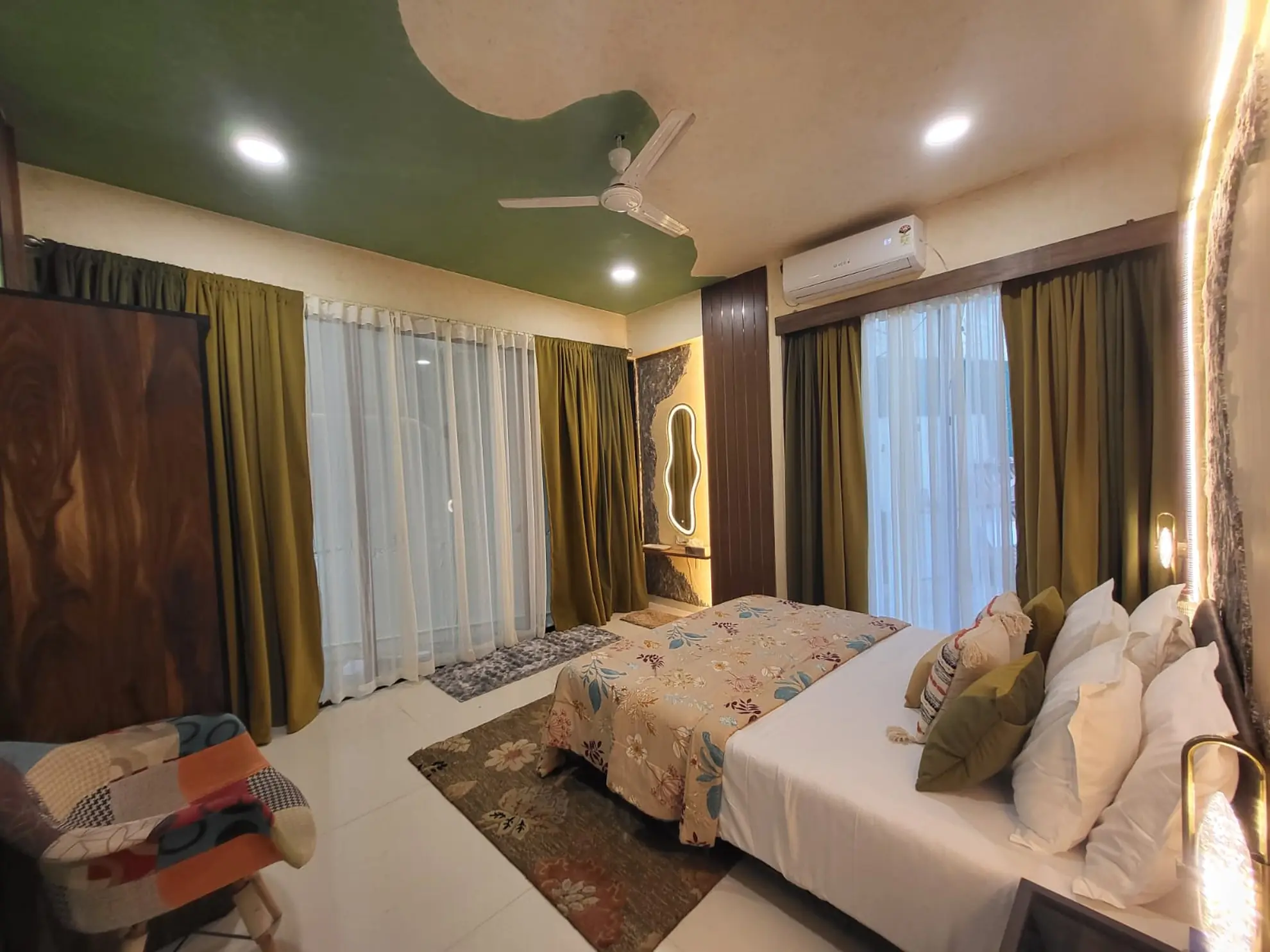 Fourth Bedroom 5 at Whispering Stones, Mumbai