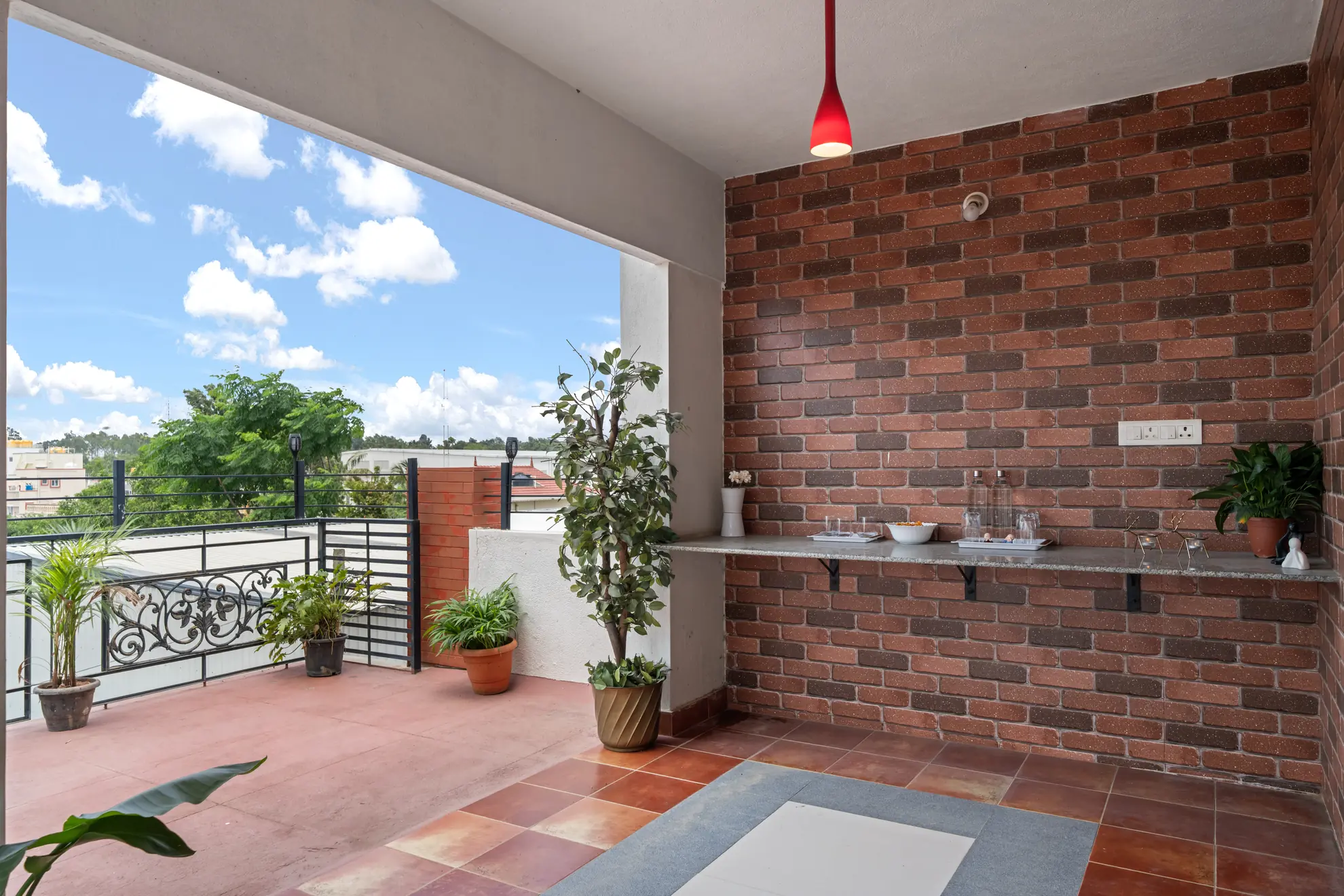 Terrace 2 at Serene Springs, Bengaluru