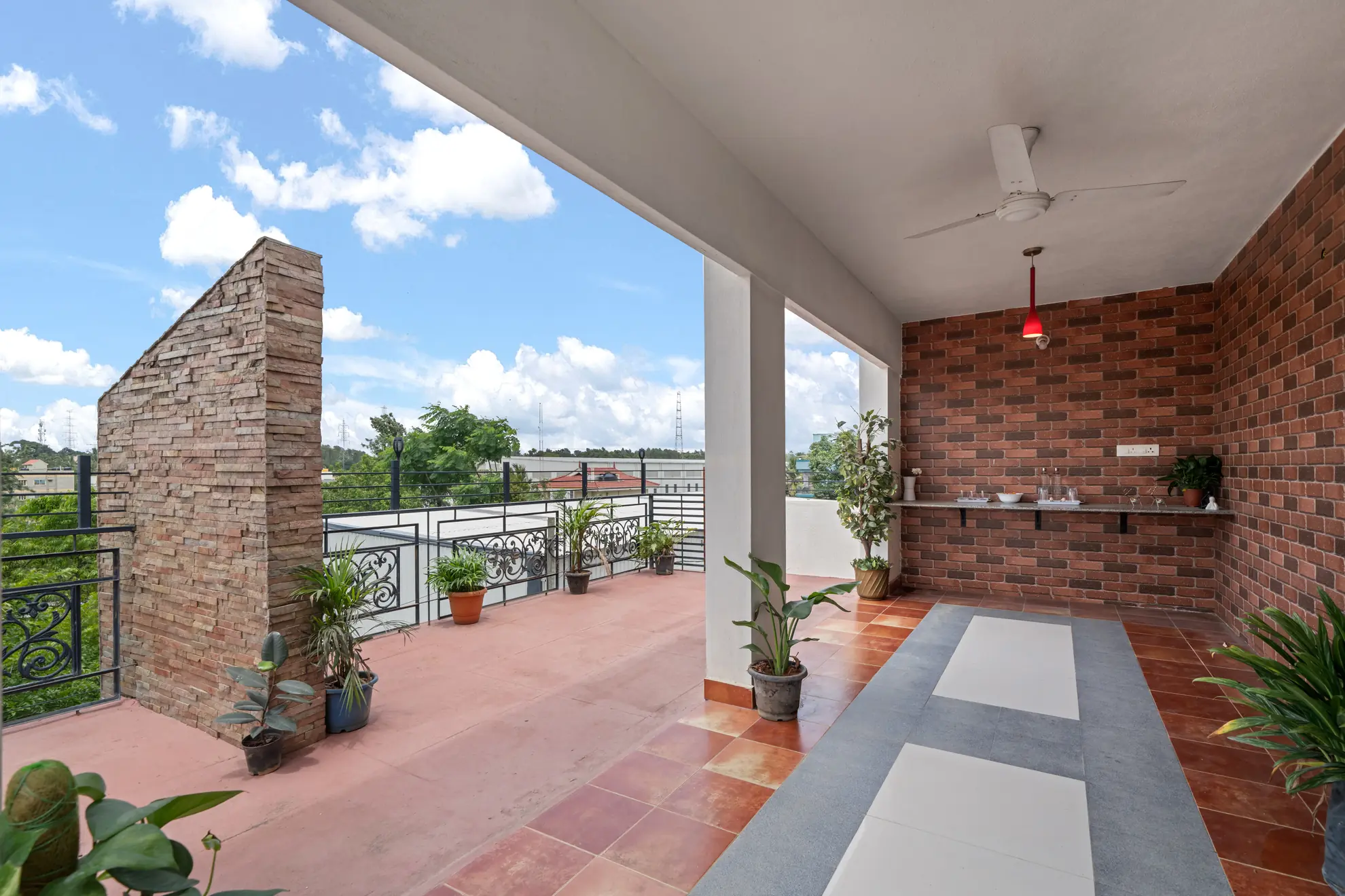 Terrace 1 at Serene Springs, Bengaluru