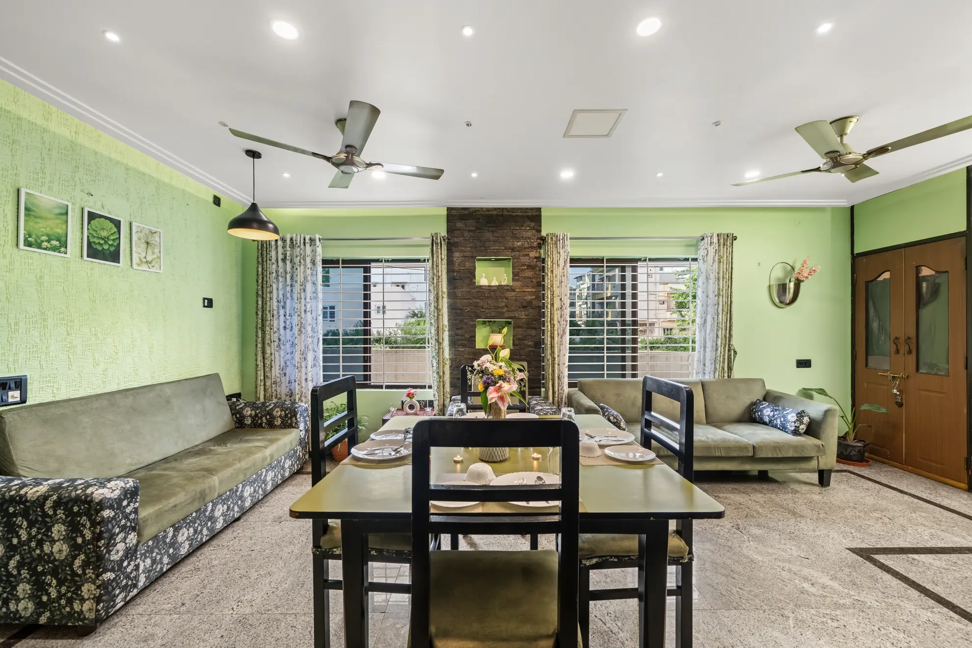 Living Area 6 at Serene Springs, Bengaluru