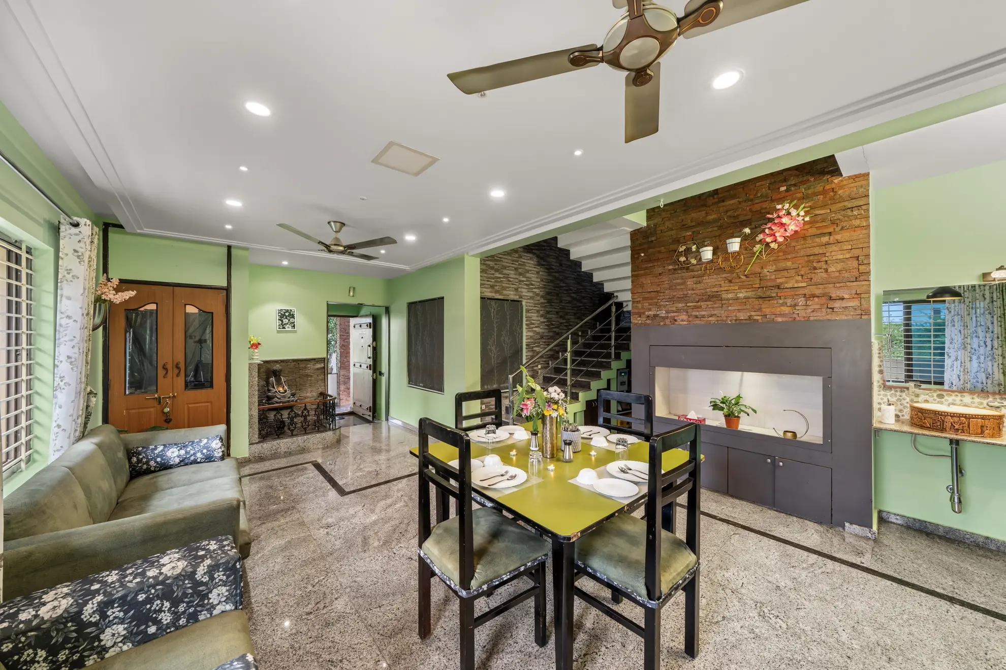 Living Area 5 at Serene Springs, Bengaluru