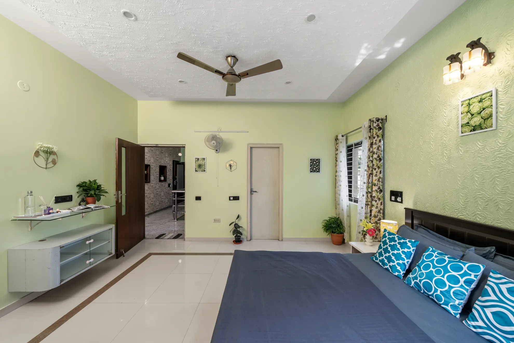Second Bedroom 4 at Serene Springs, Bengaluru