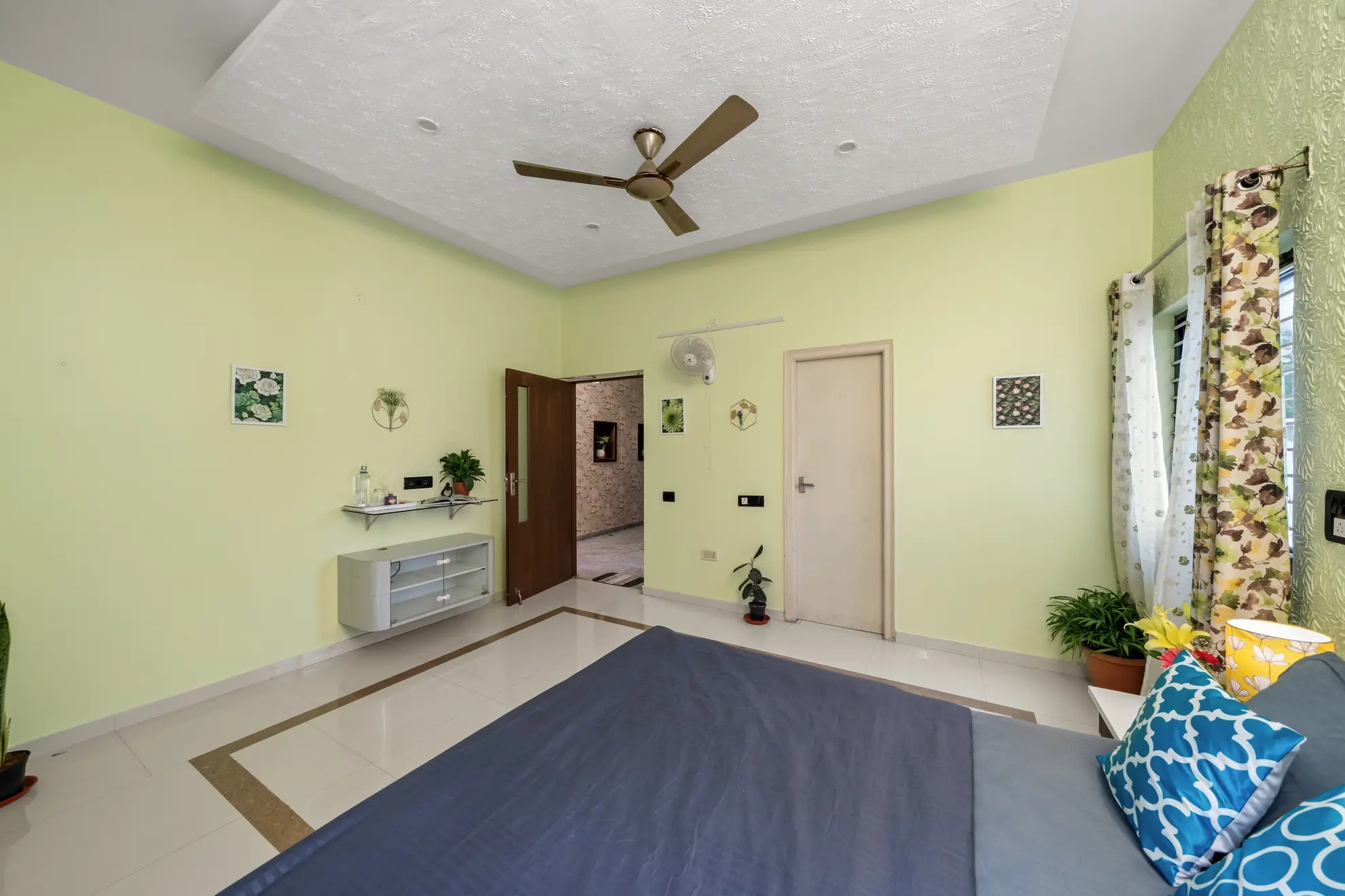Second Bedroom 5 at Serene Springs, Bengaluru