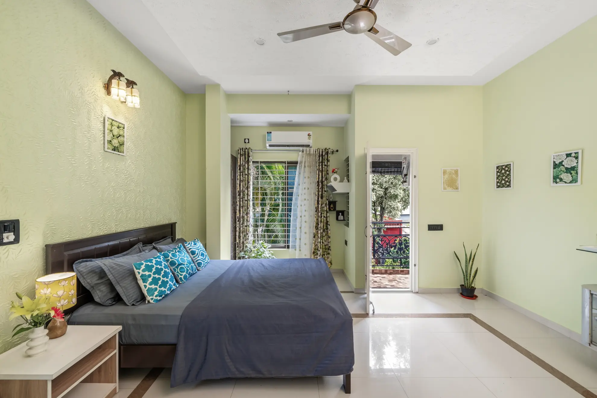 Second Bedroom 6 at Serene Springs, Bengaluru