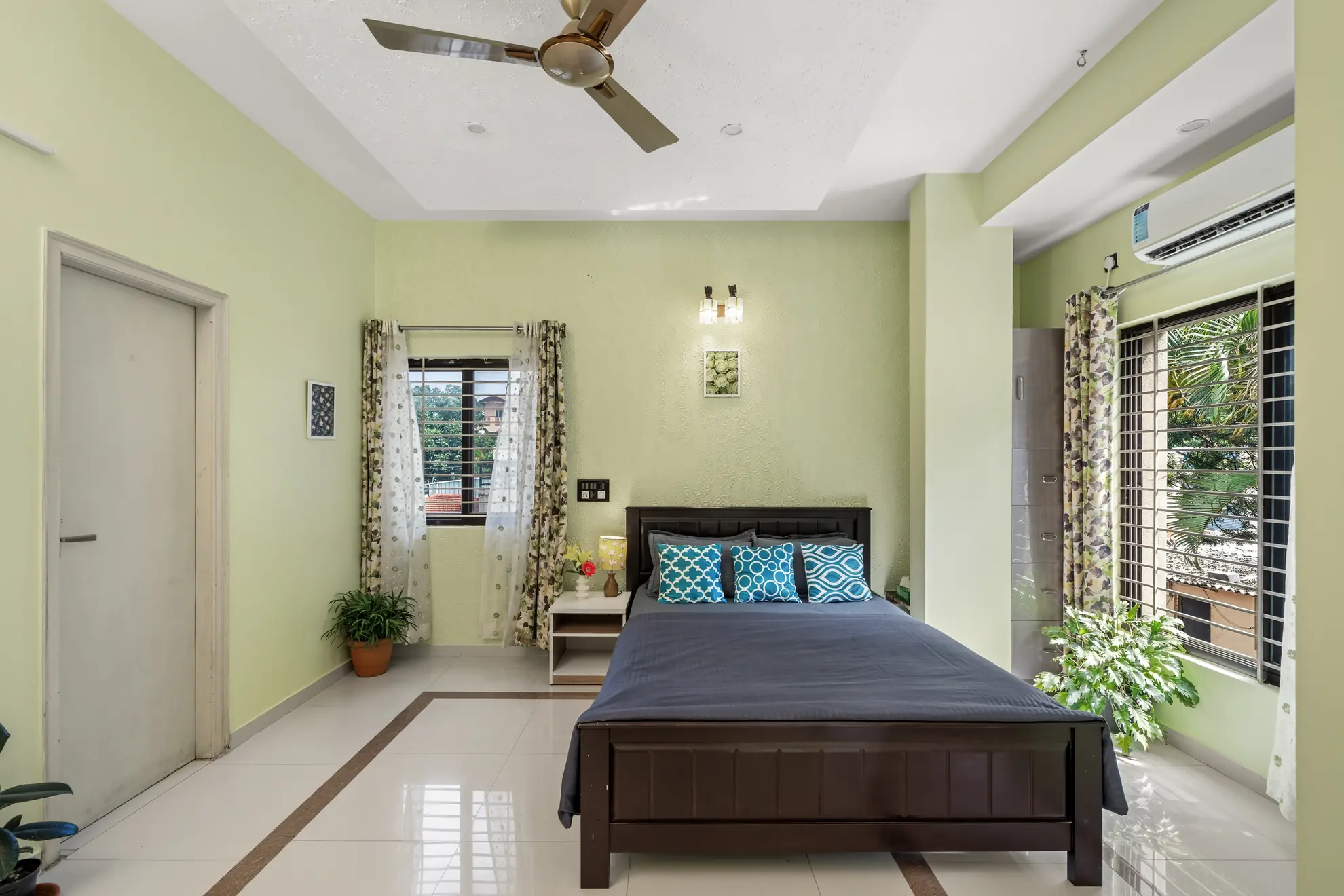 Second Bedroom 2 at Serene Springs, Bengaluru