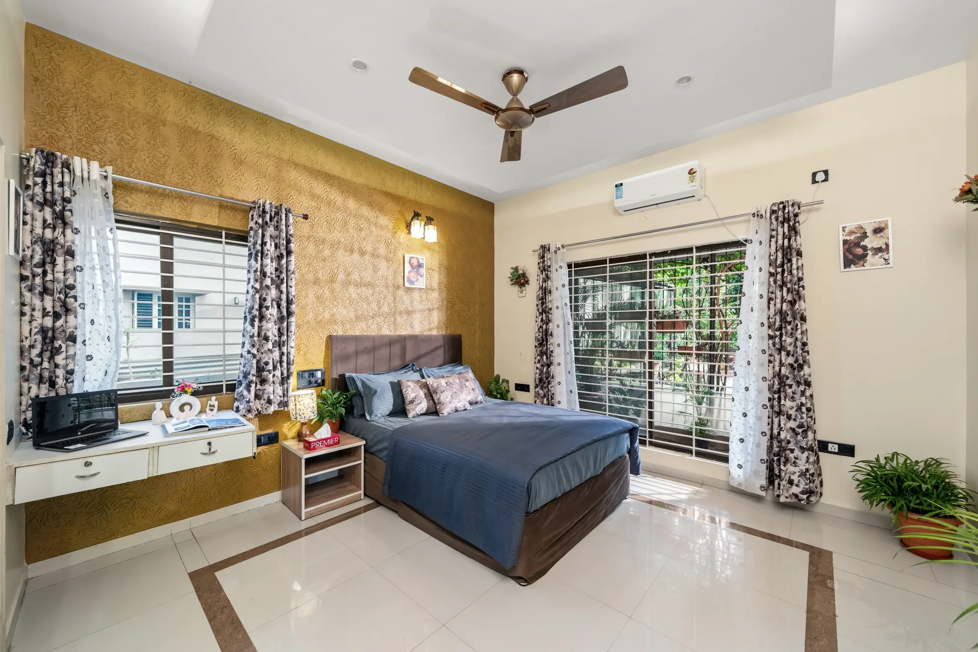Fourth Bedroom at Serene Springs, Bengaluru
