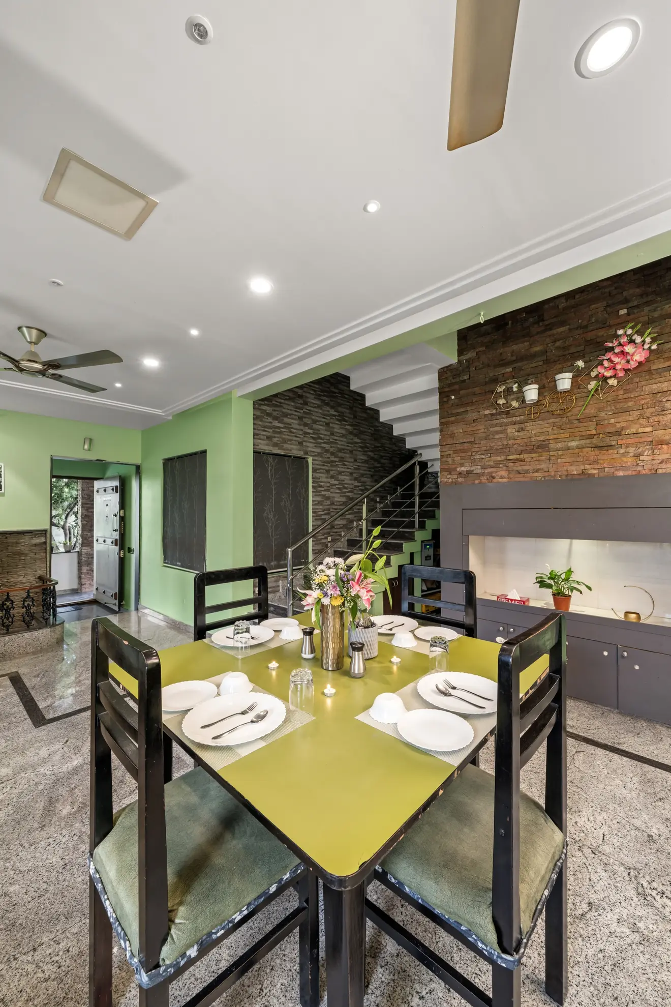 Dining Area 3 at Serene Springs, Bengaluru