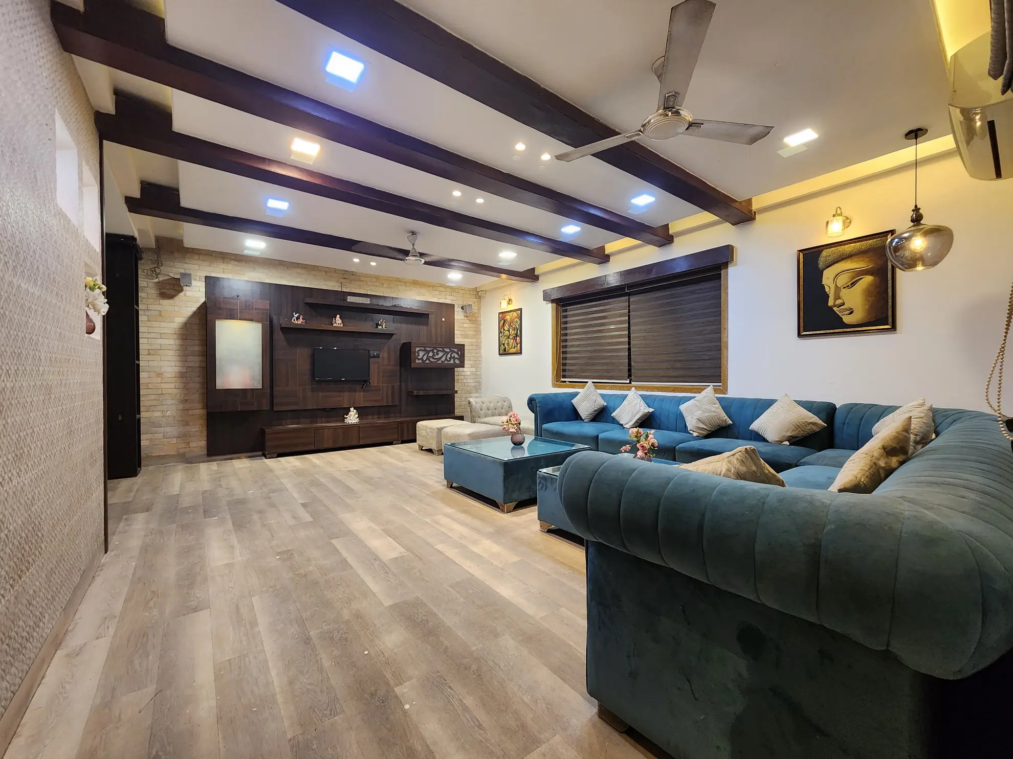 Living Area 1 at Peacock Perch, Mumbai